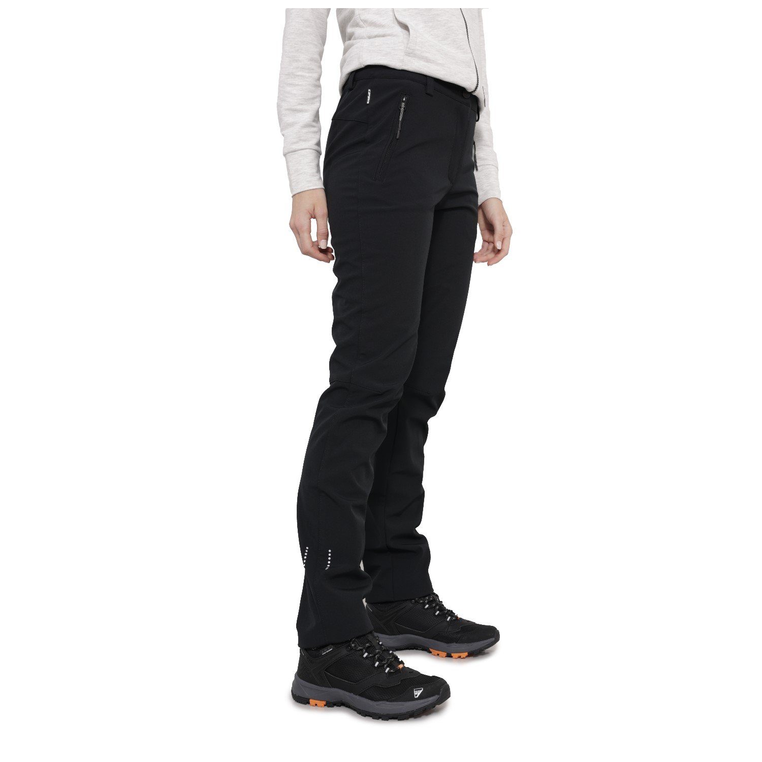 Icepeak Outdoorhose Softshellhose in Kurzgrößen EP Argonia (0-tlg)