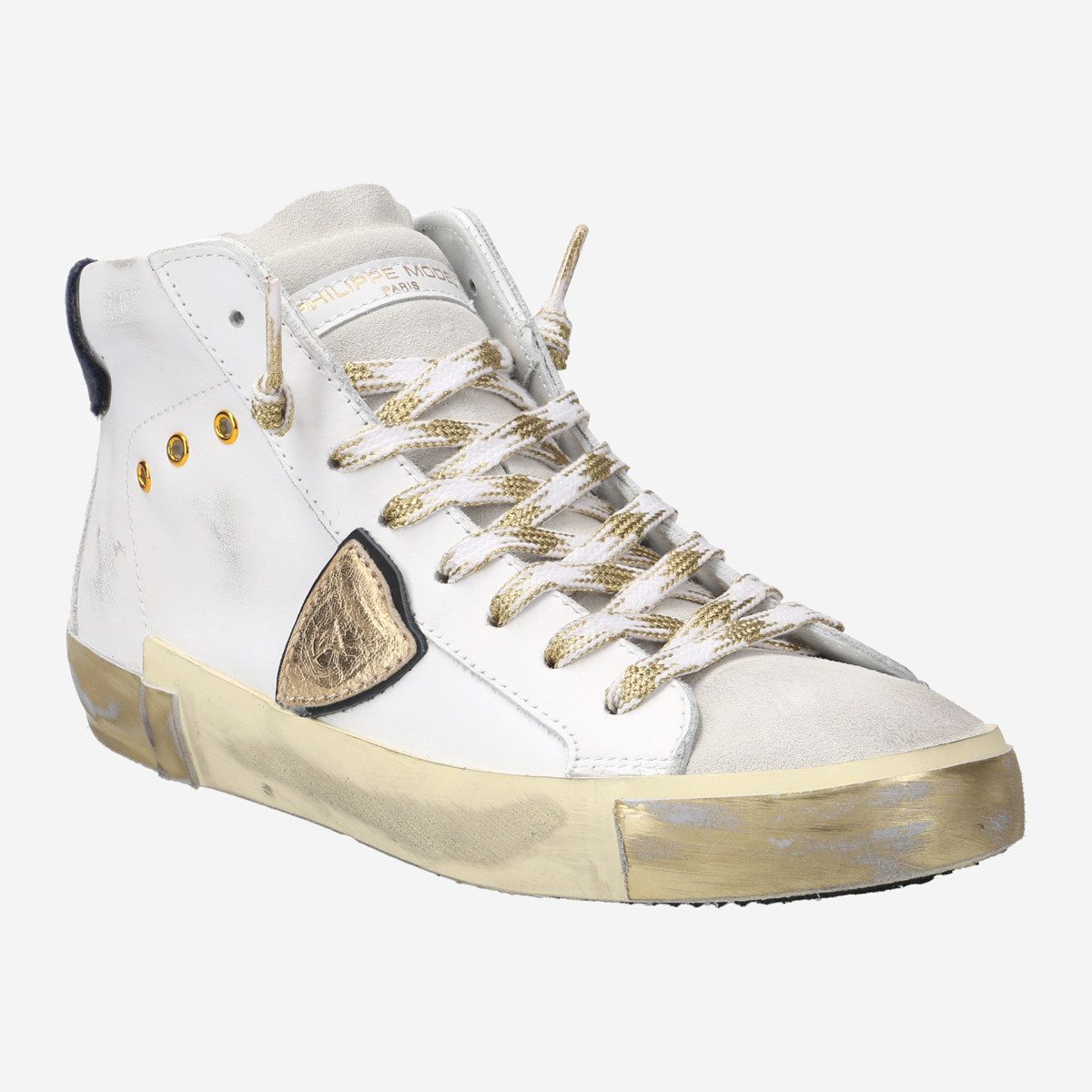 Philippe Model PRSX HIGH, Sneaker in Weiß für Damen Sneaker