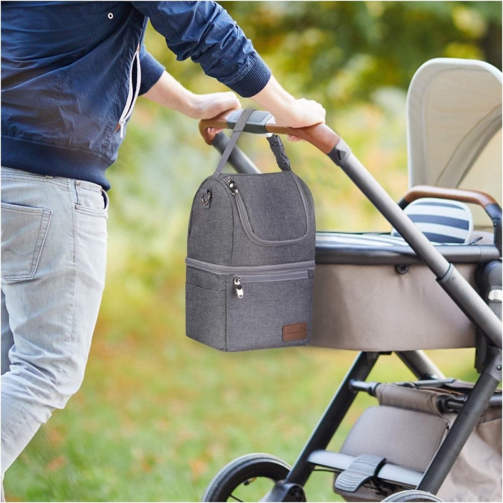 Momcozy Kühltasche Muttermilch - Kühltasche - grau