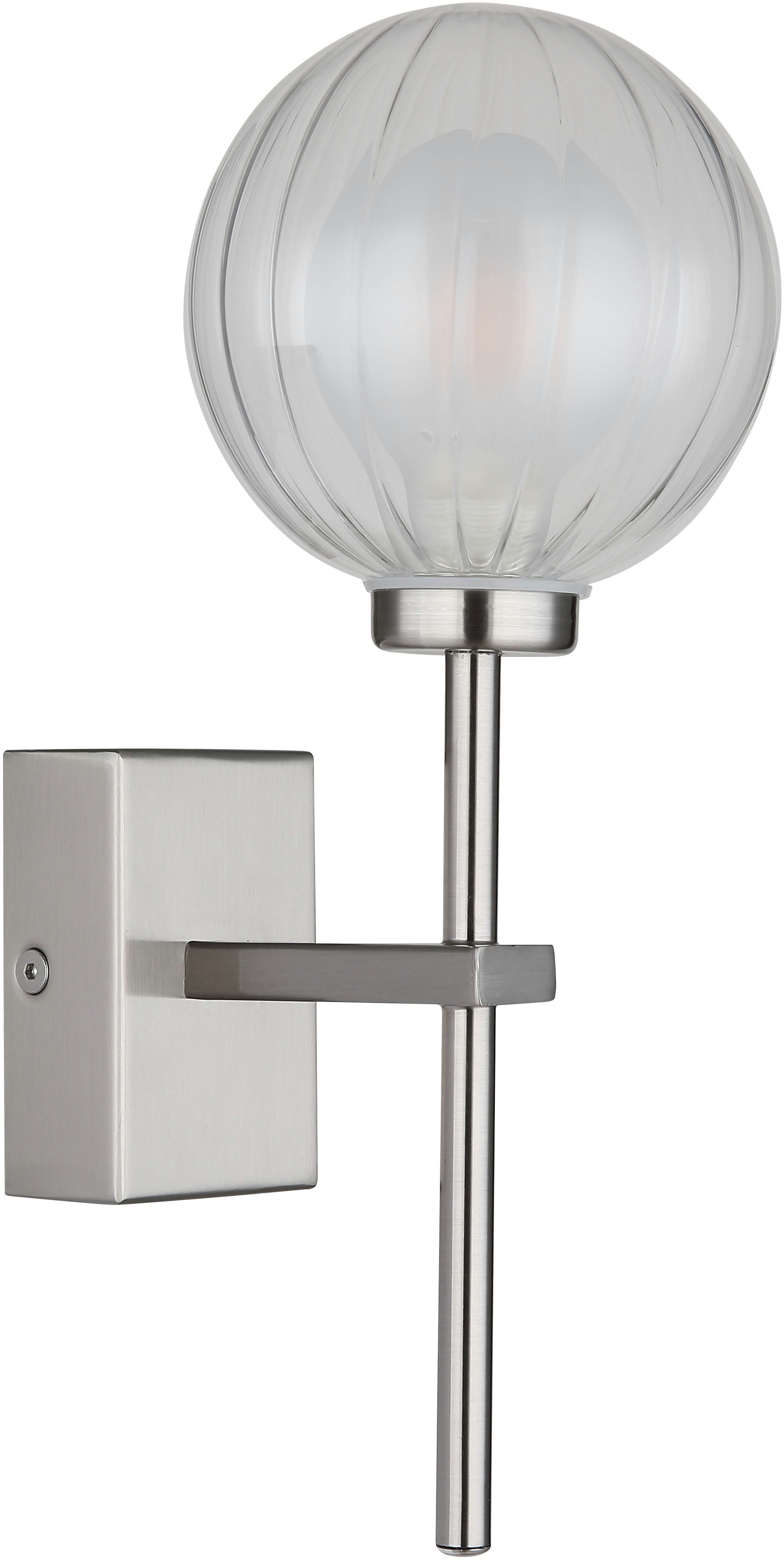 GLOBO LIGHTING Wandleuchte ANDER, ohne Leuchtmittel, Wandlampe/Spot/Wohnzimmer/Flur/3000K/IP44/Kugel