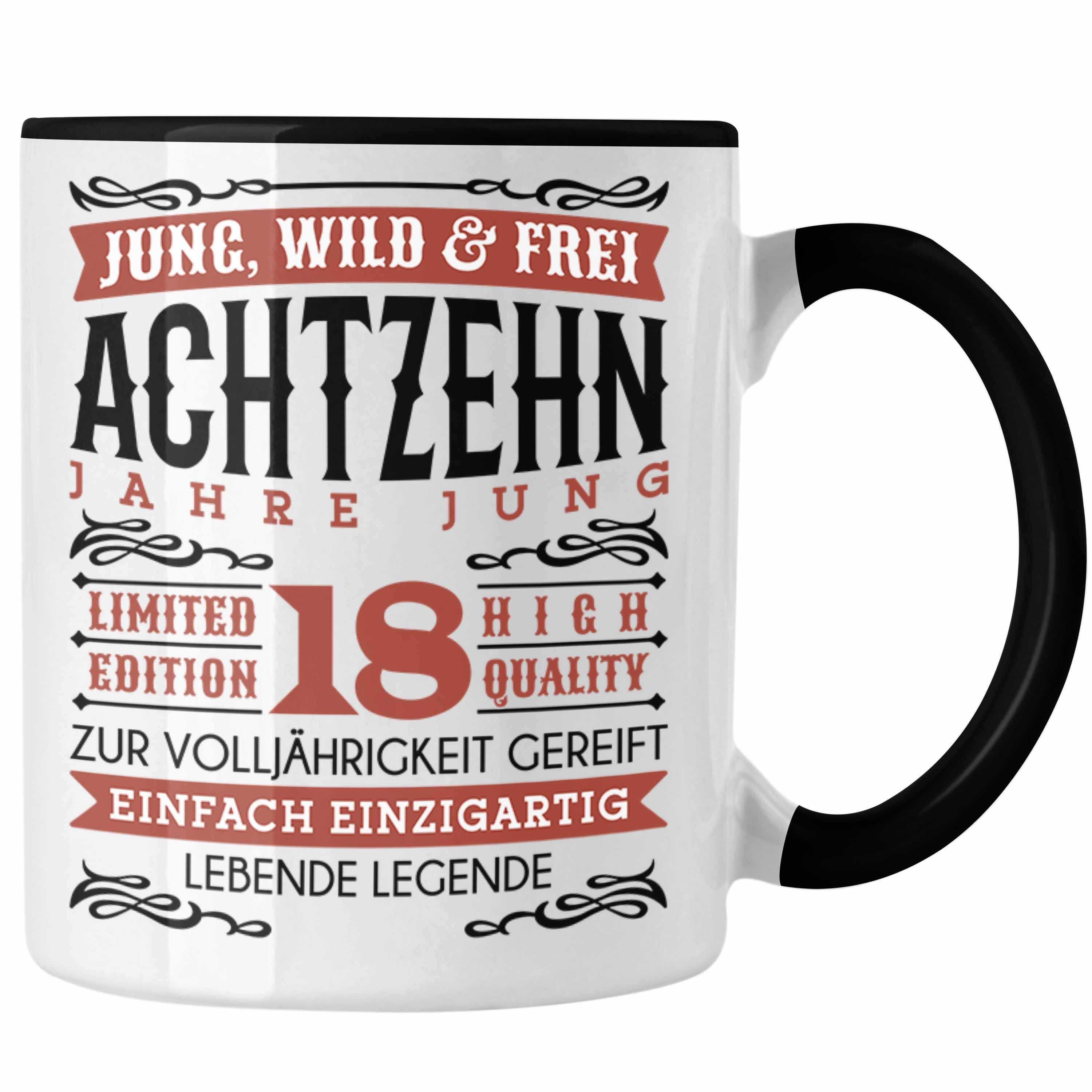Trendation Tasse Trendation - 18. Geburtstag Tasse Geschenk 18er Geschenkidee Mädchen J