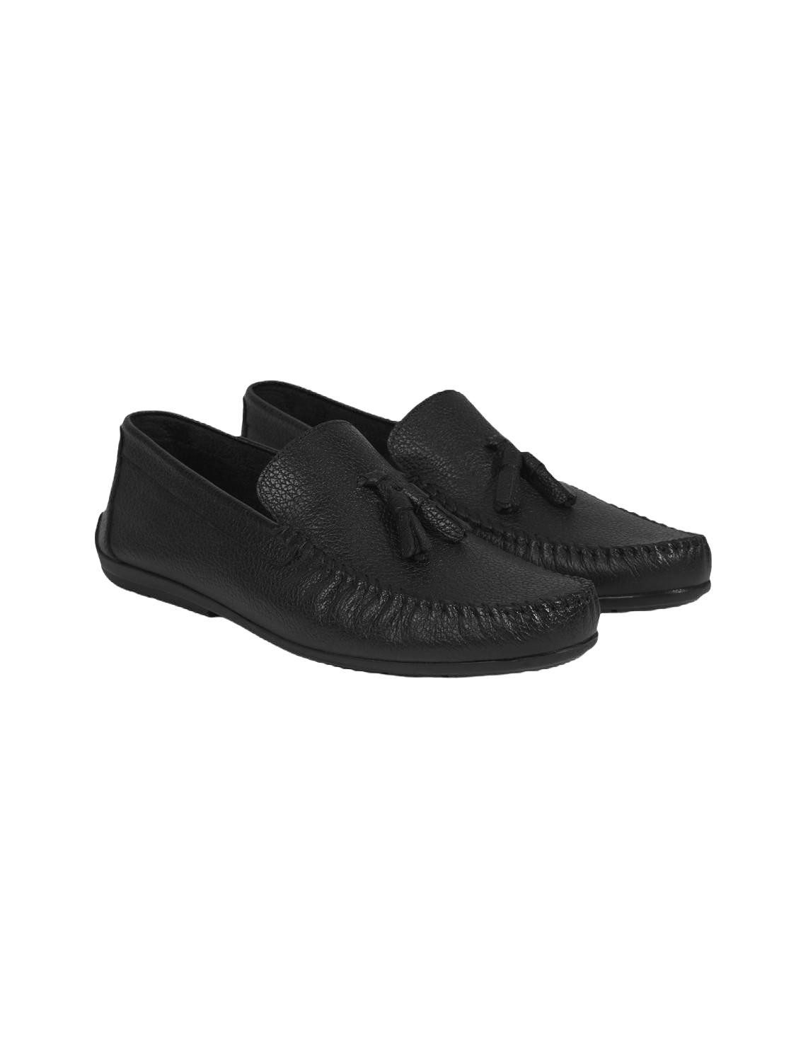 Desa Herren-Slipper – Obermaterial Leder, Textilfutter, flacher Absatz, oh günstig online kaufen