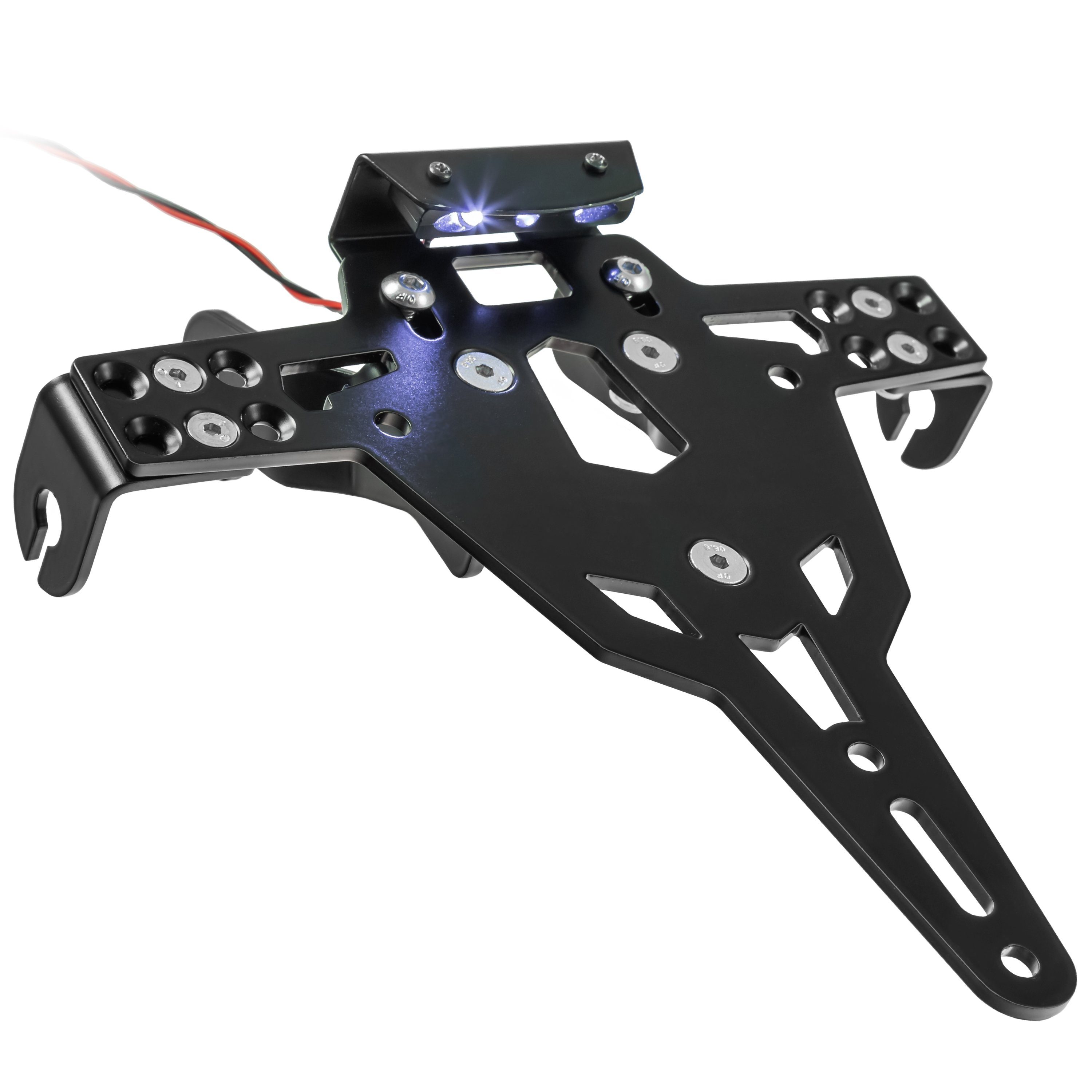ZIEGER Kennzeichenhalter Pro Kennzeichenhalter kompatibel mit Honda CB 125 R