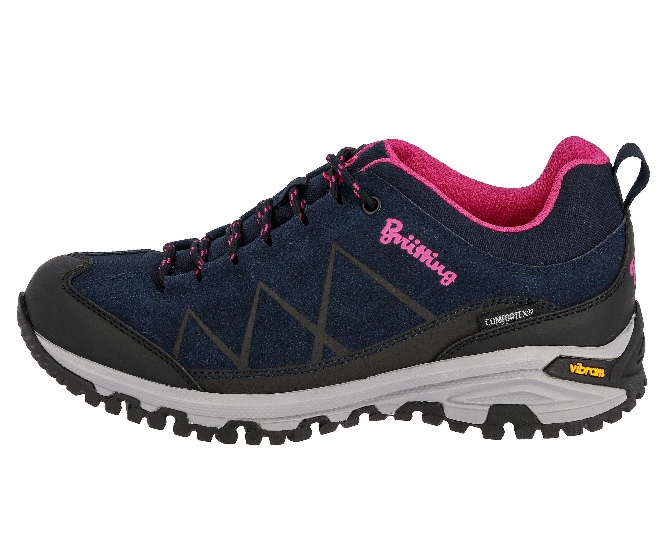 BRÜTTING Outdoorschuh Kansas Walkingschuh marine/pink