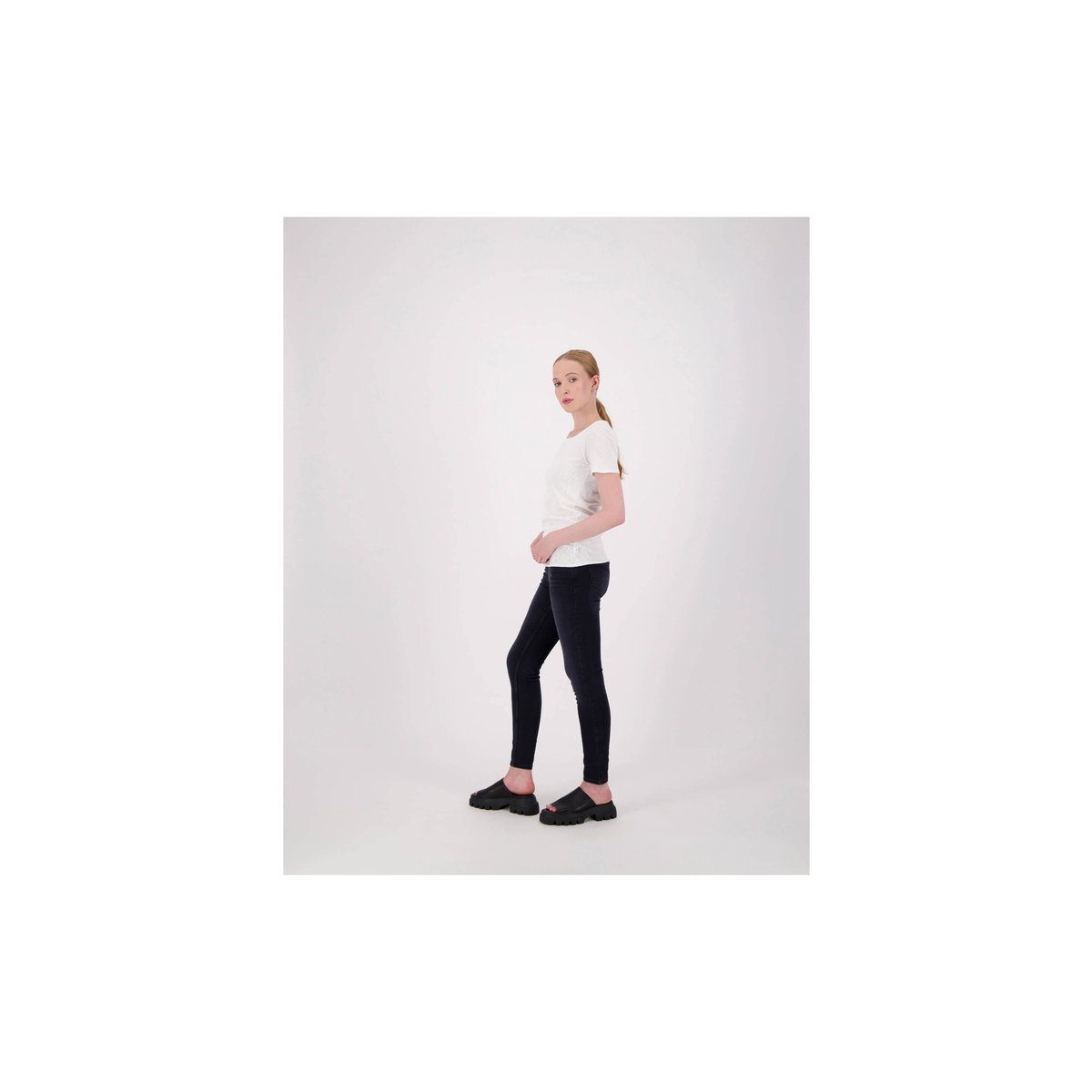 fit Skinny-fit-Jeans Marc (1-tlg) regular dunkel-grau O'Polo