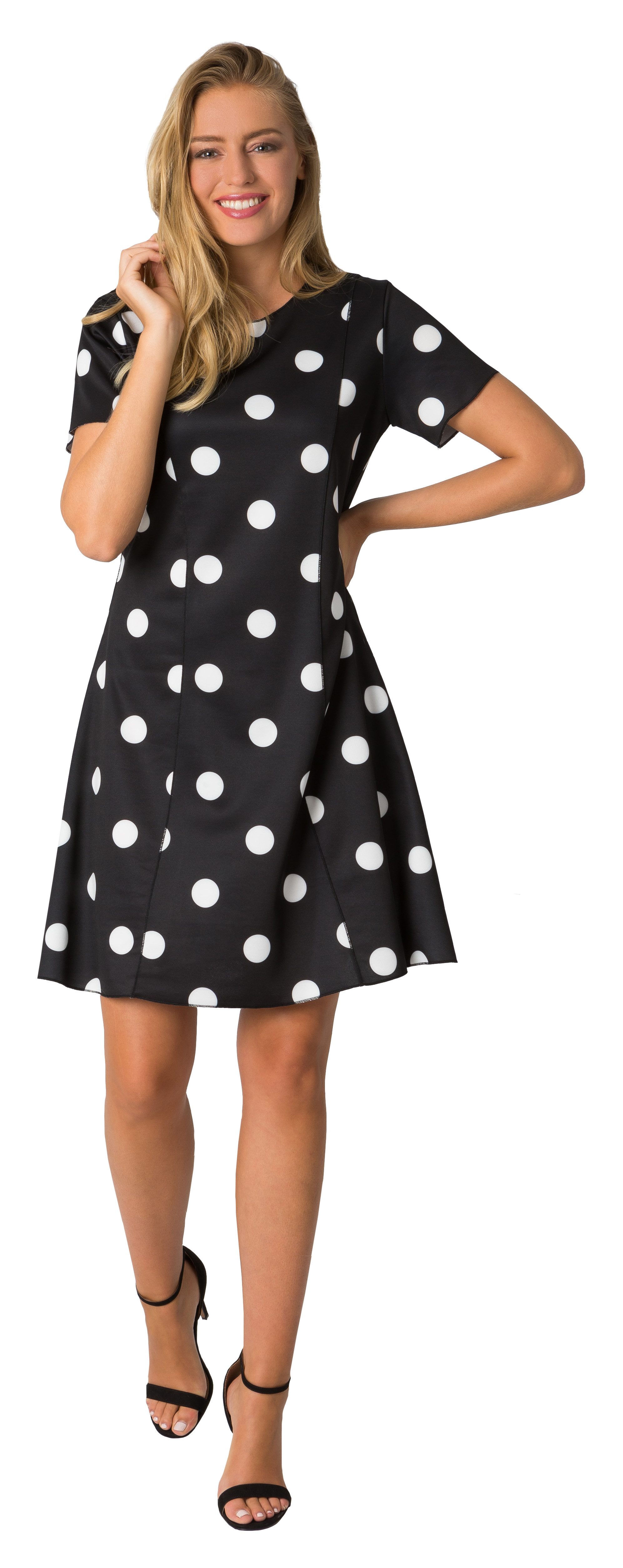 Estefania for woman Sommerkleid Estefania for woman, 175-5601 Polka-Dots (Pünktchen Muster)