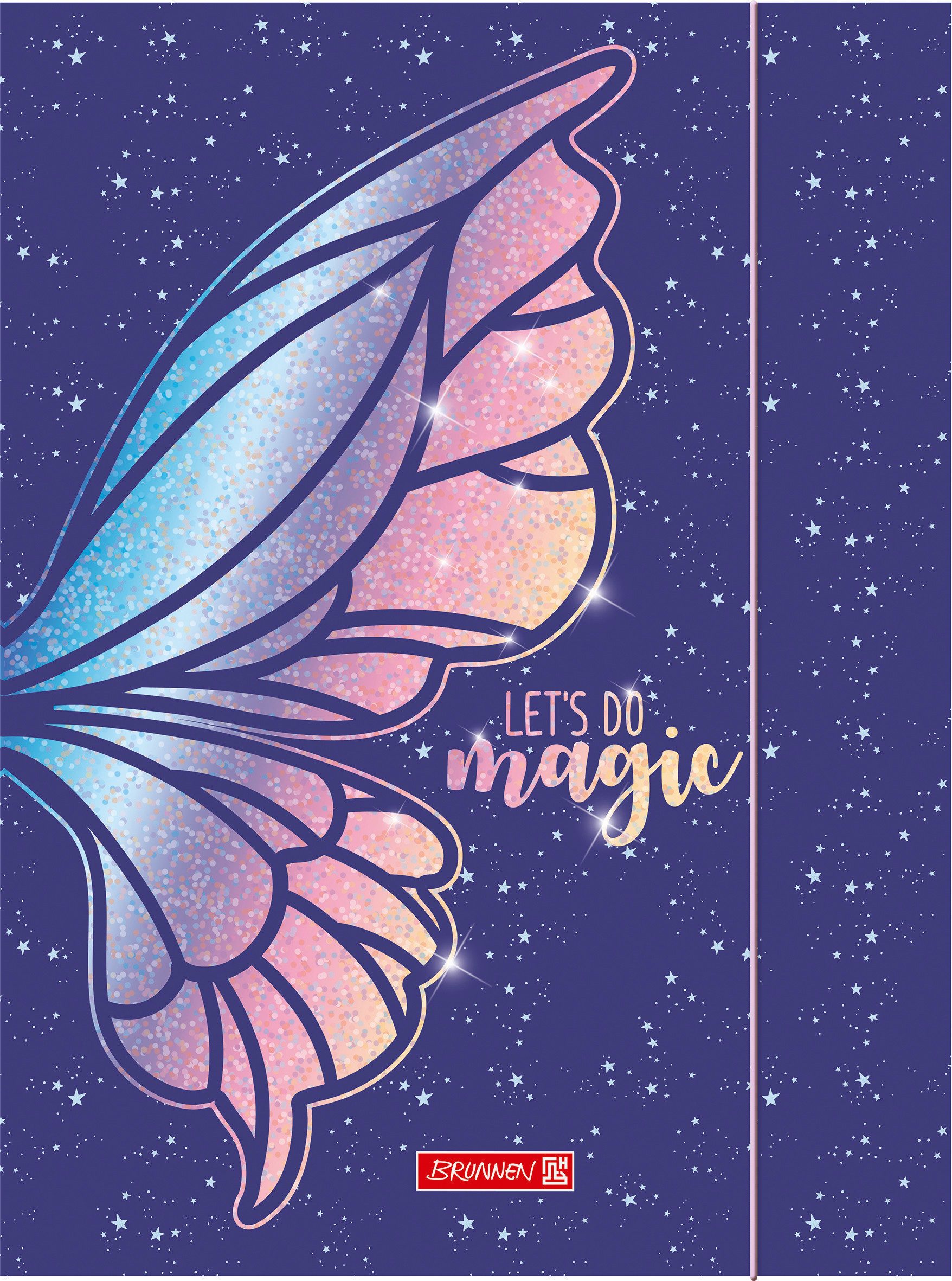 BRUNNEN Organisationsmappe Sammelmappe A3 Karton Magic Butterfly