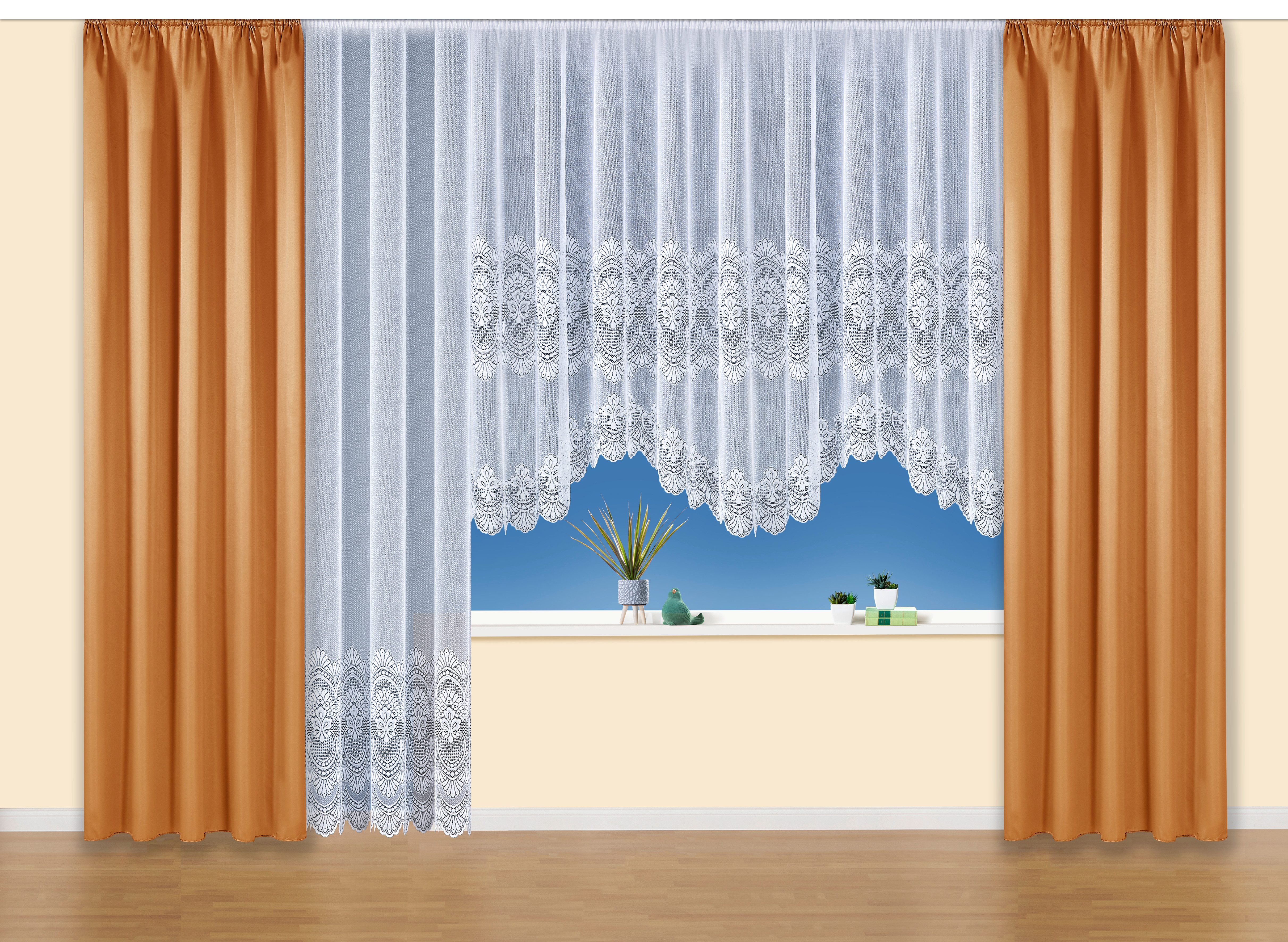 Weckbrodt Vorhang Nicoletta (1 St), Kräuselband, blickdicht, Gardine, Store, Übergardine, blickdicht