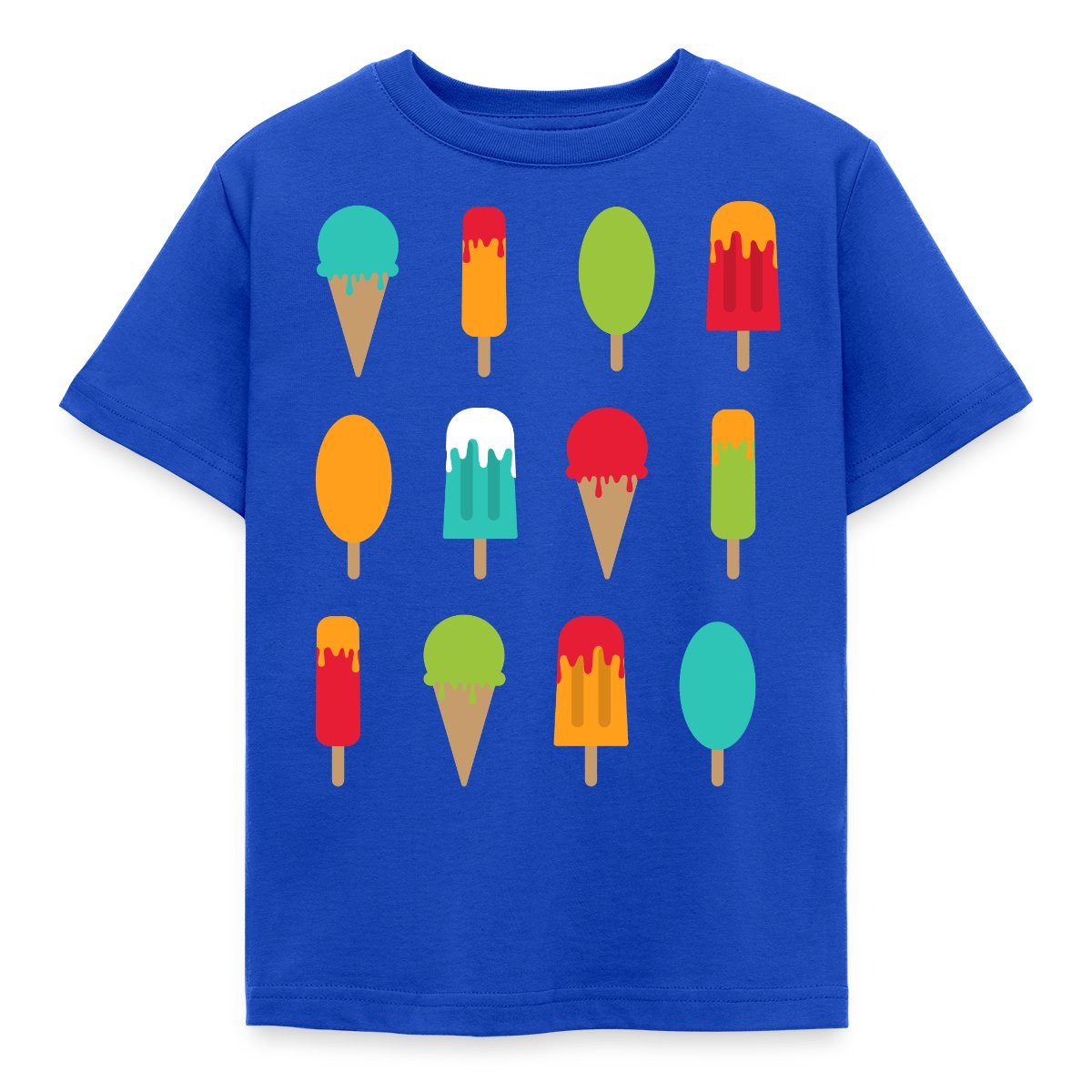 T-Shirt Stiel Eis Sommer Kinder T-Shirt