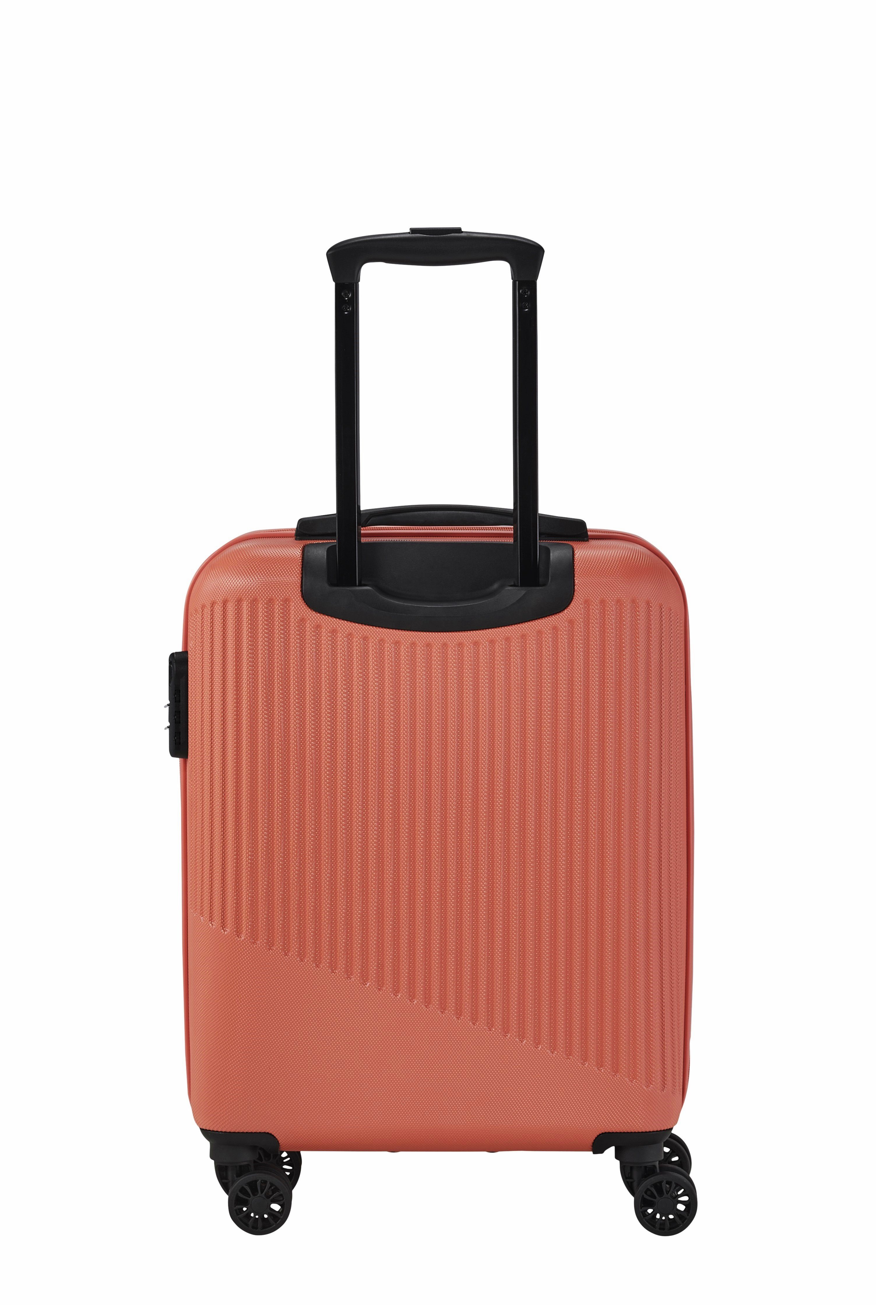 travelite Hartschalen-Trolley Bali, ABS, Doppelrollen, Grün, Blau, Grau – Bild 5 von 5