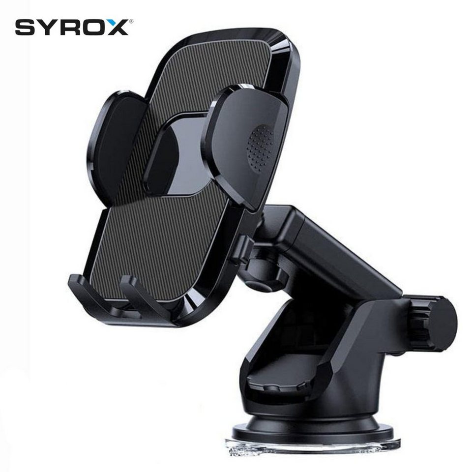 Syrox Autotelefonhalter mit Saugnapf, 360 Grad verstellbar Handy