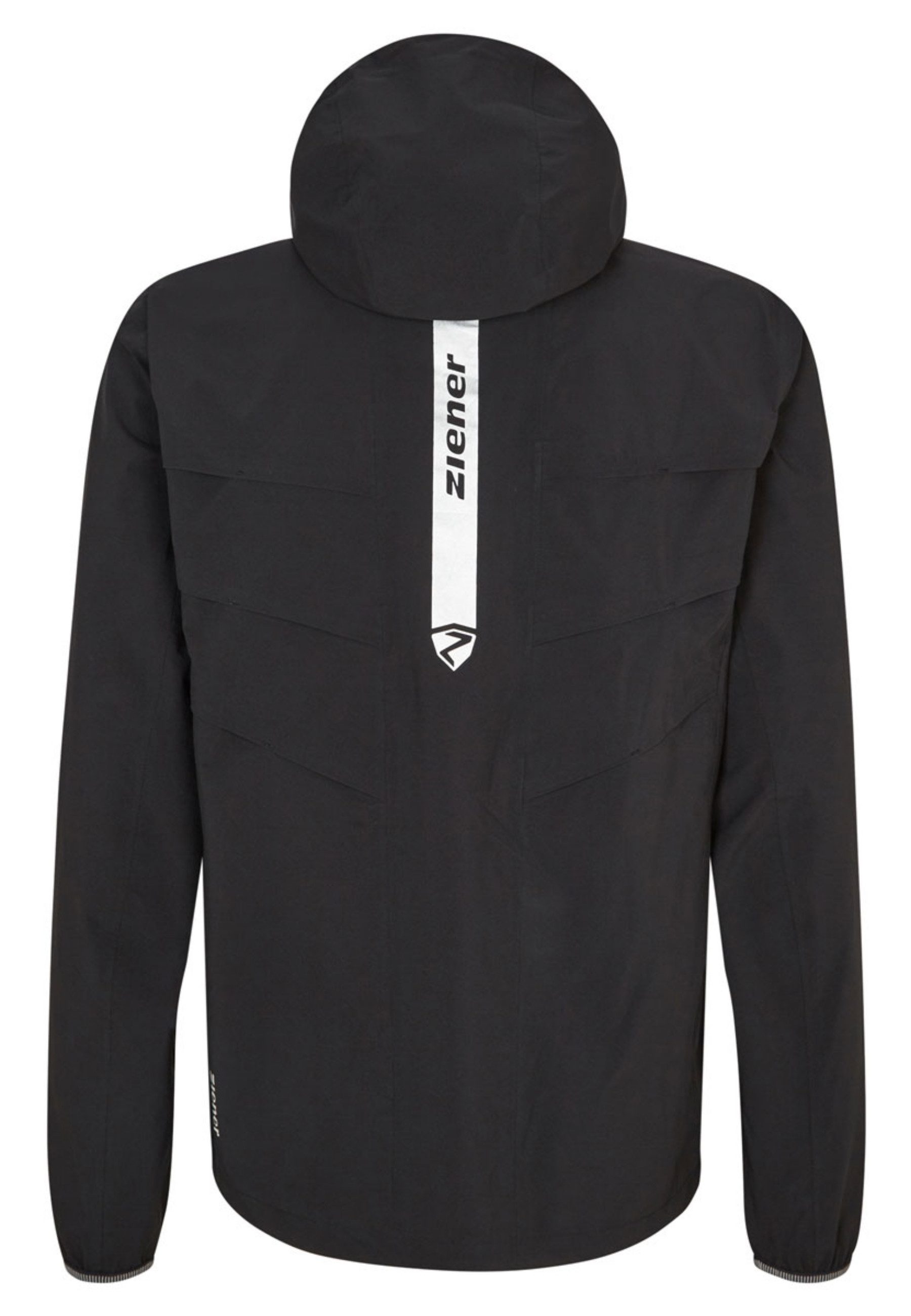 Ziener Regenjacke Jacke NARON man Kapuzenjacke (1-St)