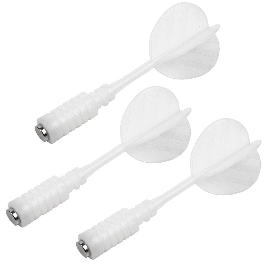 Karella Dartpfeil Karella Ersatzpfeile für Magnet-Dartboard, 3er Set Weiß.