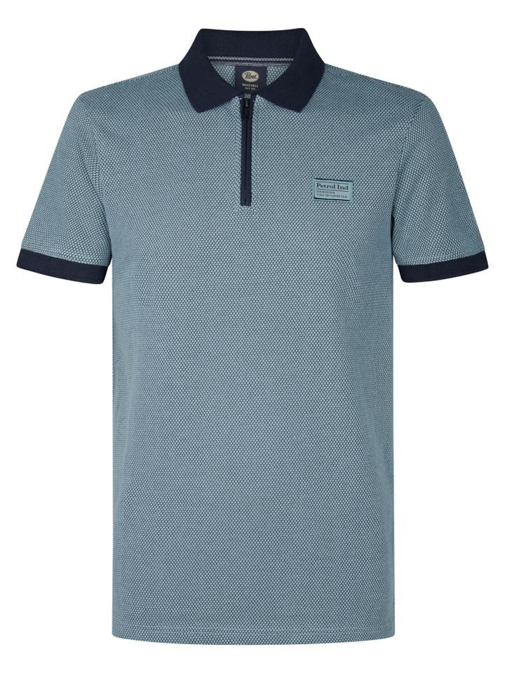 Petrol Industries Poloshirt – Kurzarm Poloshirt mit Reißverschluss günstig online kaufen