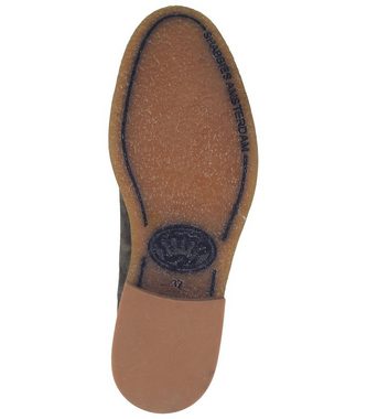 Shabbies Amsterdam Stiefelette Veloursleder/Textil Stiefelette