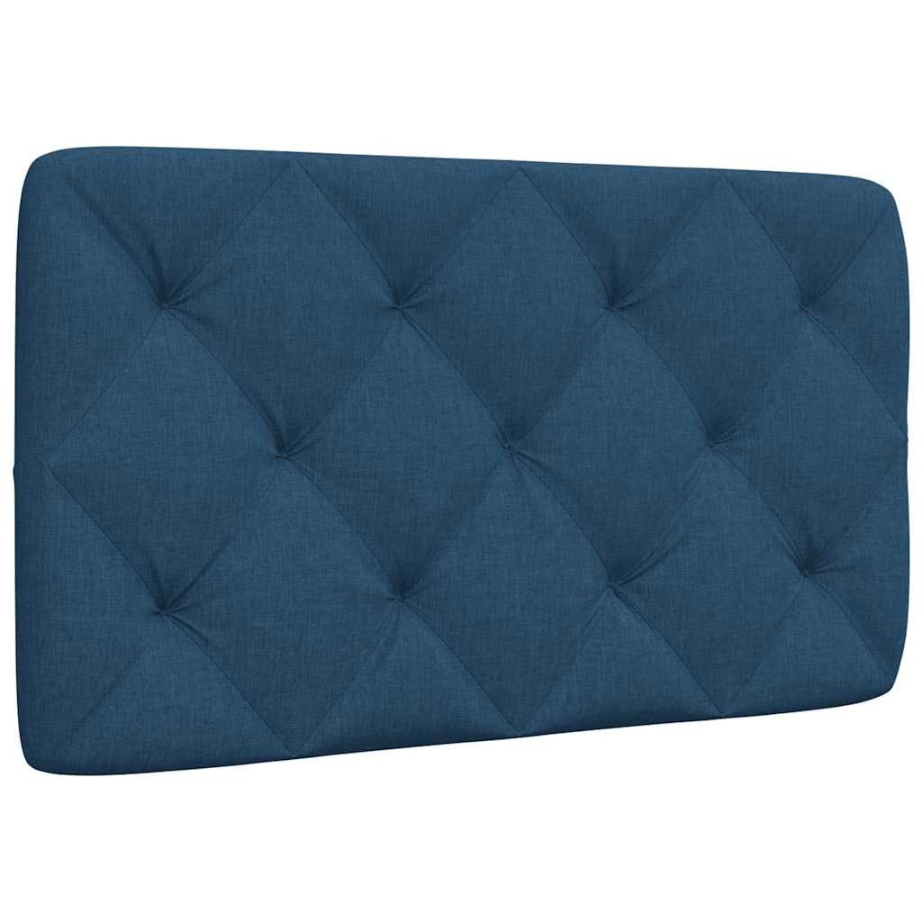 vidaXL Kopfteil Kopfteil-Kissen Blau 90 cm günstig online kaufen