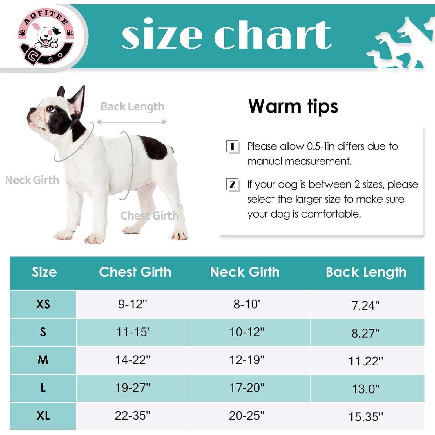 AOFITEE Schutzkragen Hundebody Nach Op Hündin, Heilungsanzug für