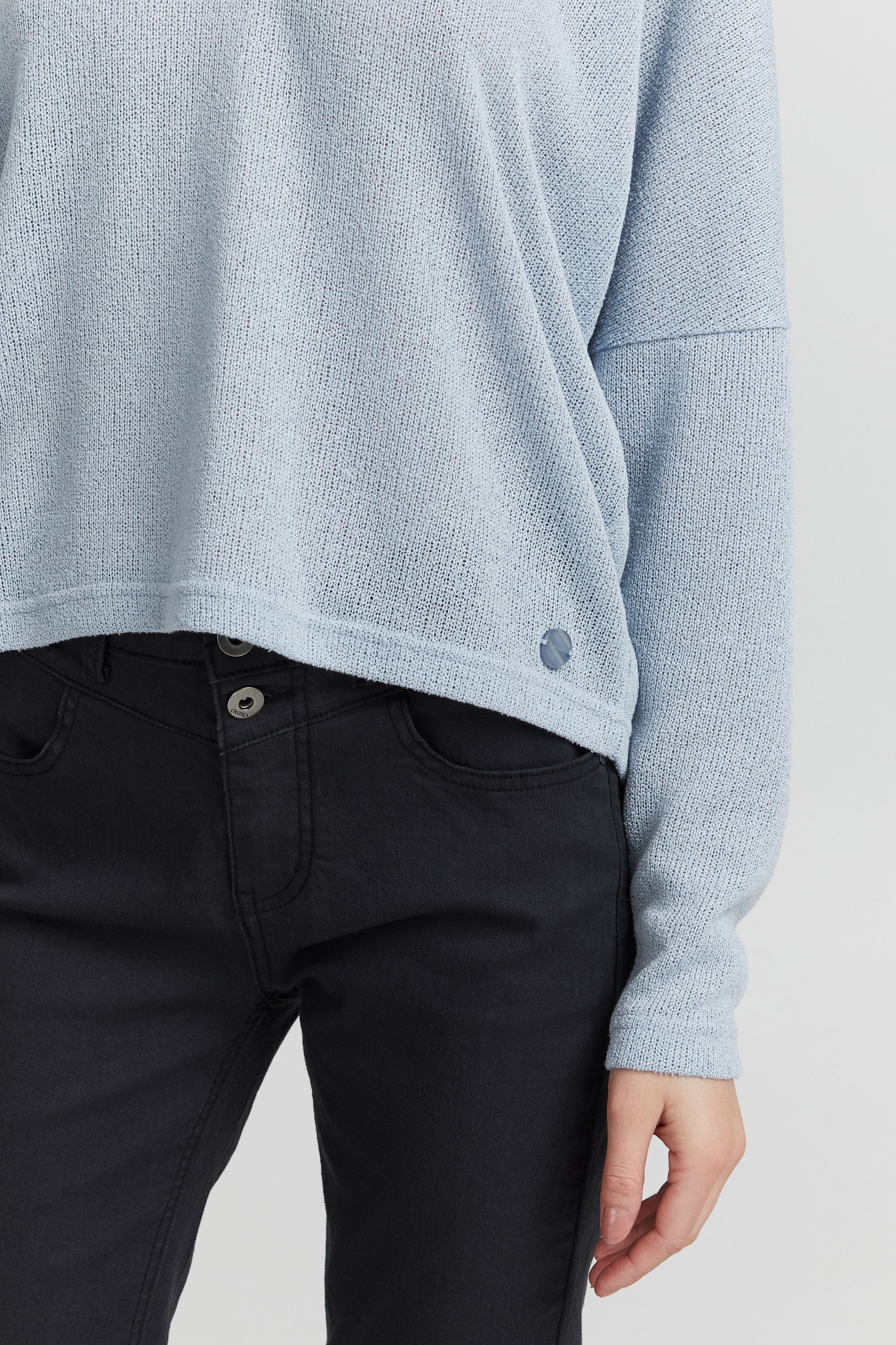 OXMO V-Ausschnitt-Pullover Katla Modischer Pullover