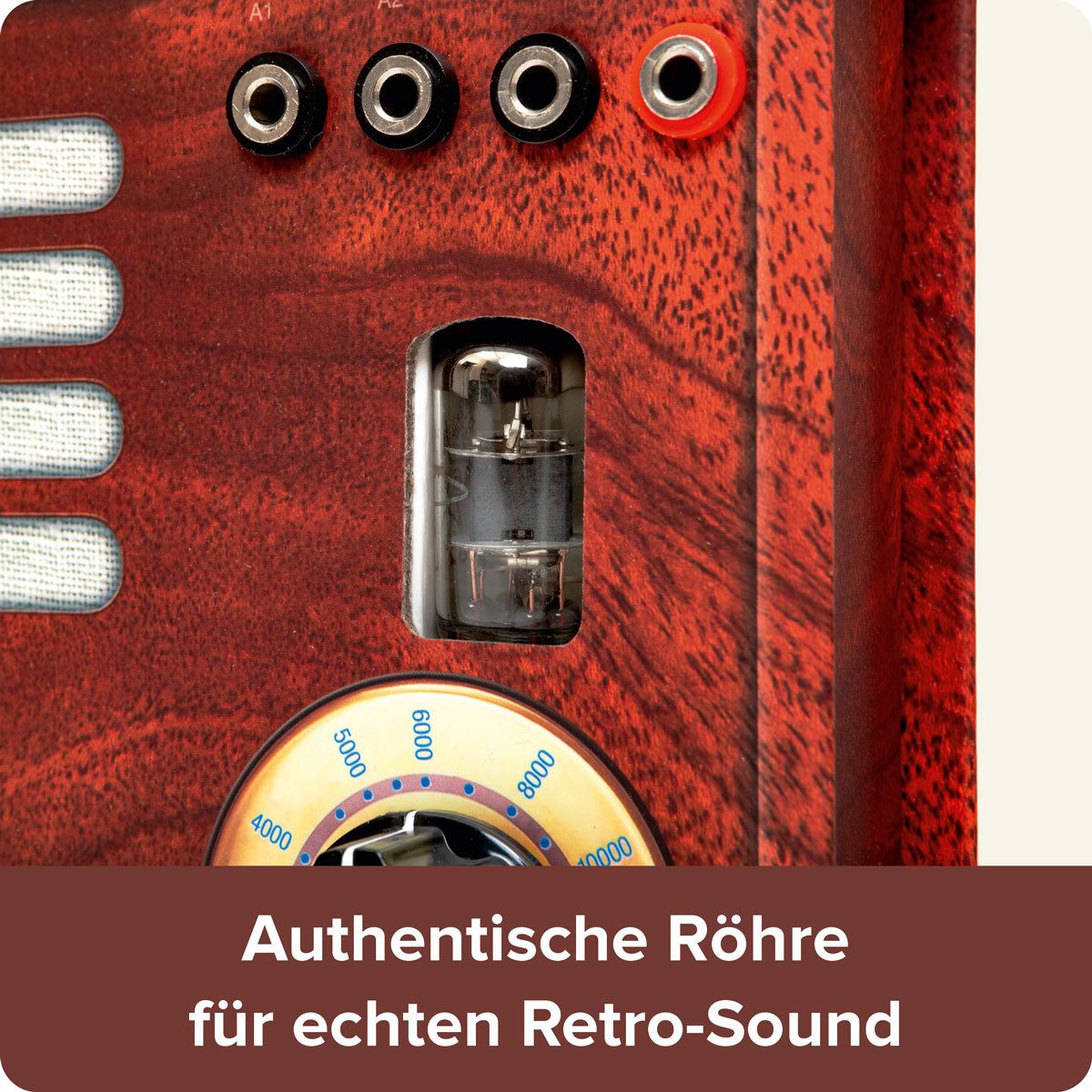 Franzis Lernspielzeug Lernspielzeug Röhrenradio Bausatz Leistungsstarker günstig online kaufen
