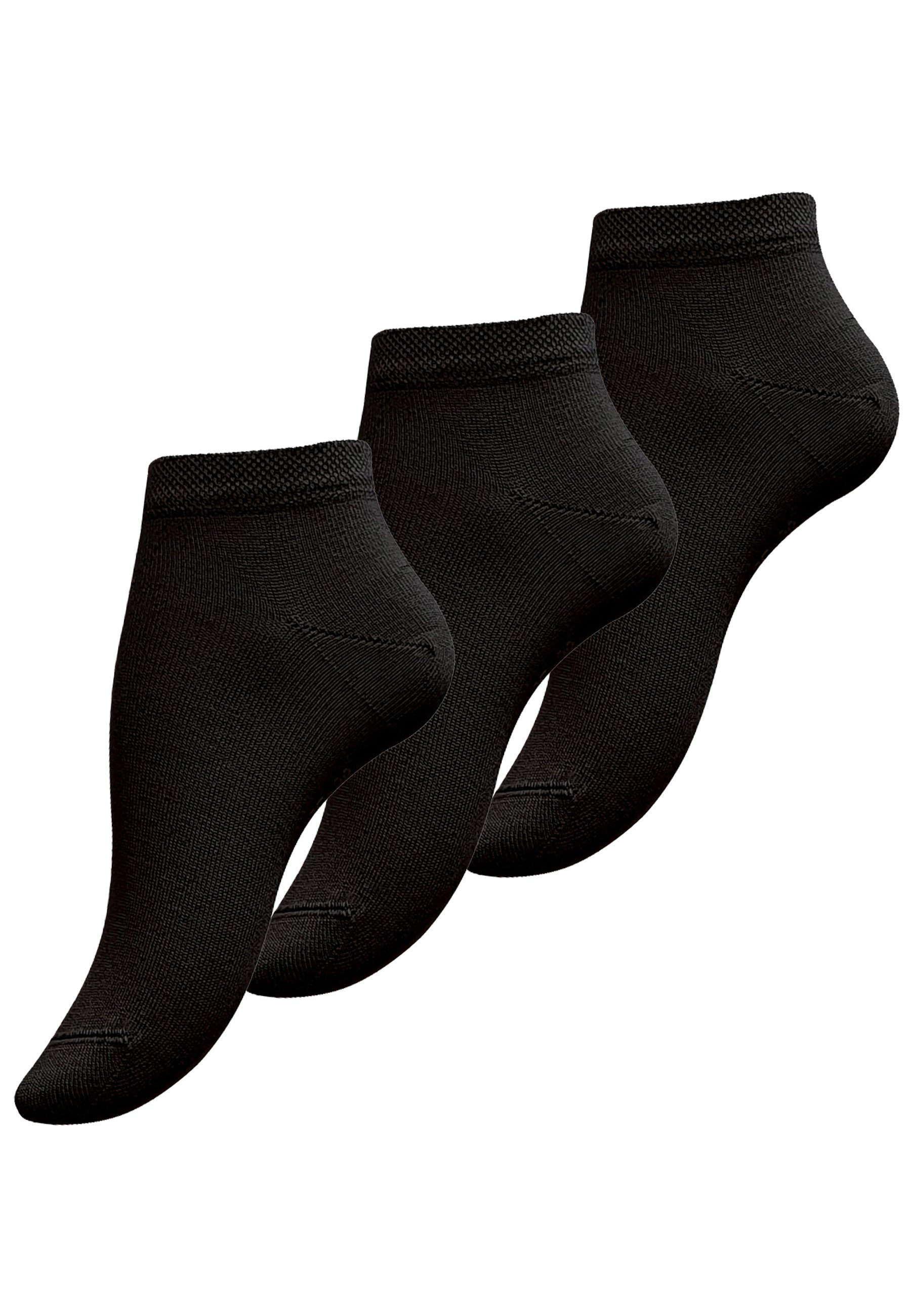 Vincent Creation® Sneakersocken (6-Paar) weich und atmungsaktiv durch Viskose