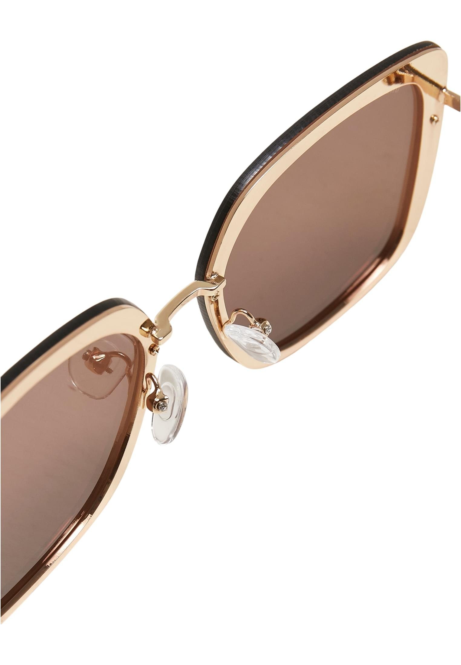 URBAN CLASSICS Sonnenbrille Accessoires Sunglasses gold December UC