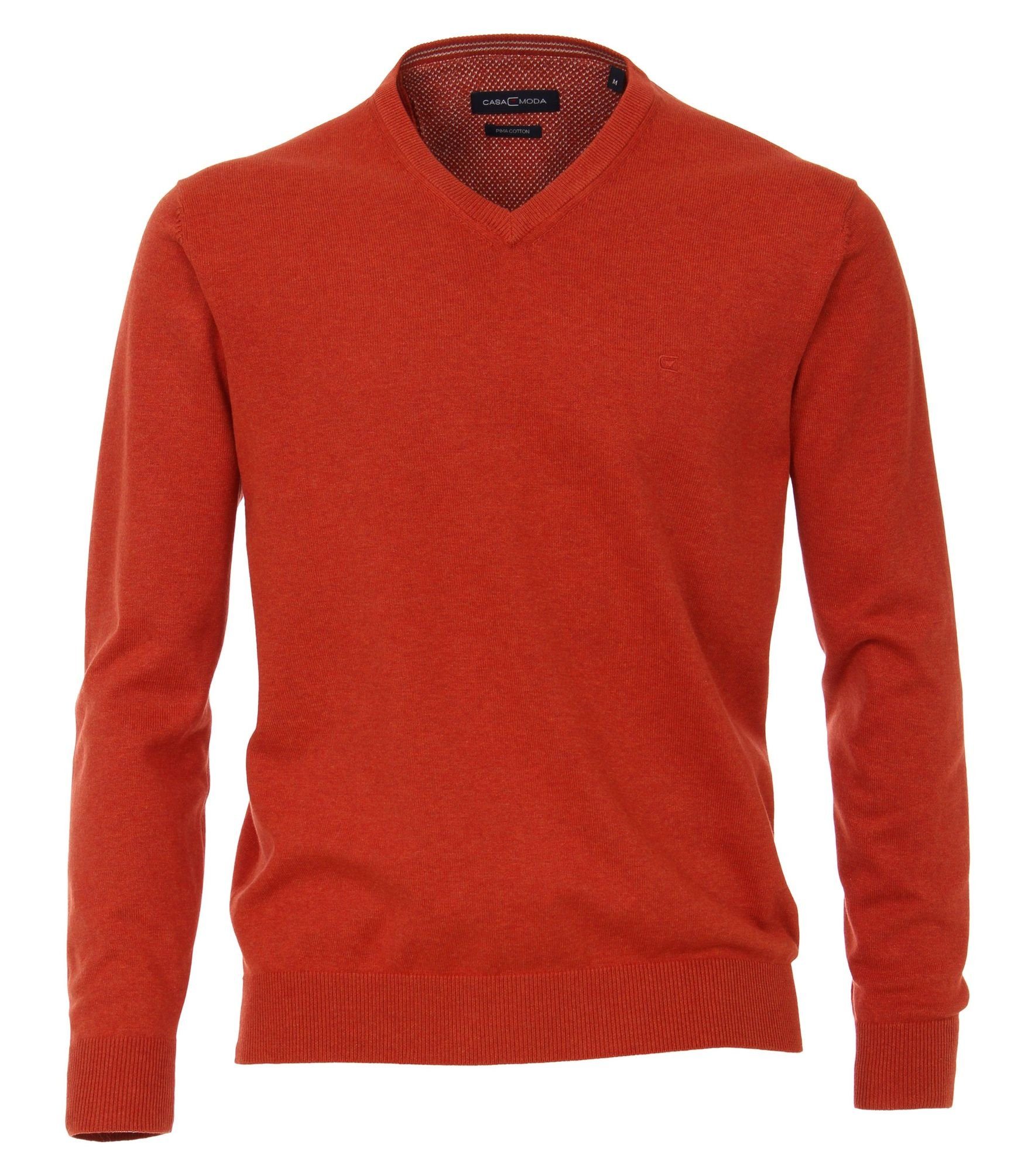CASAMODA V-Ausschnitt-Pullover 004430 PIMA-Baumwolle günstig online kaufen