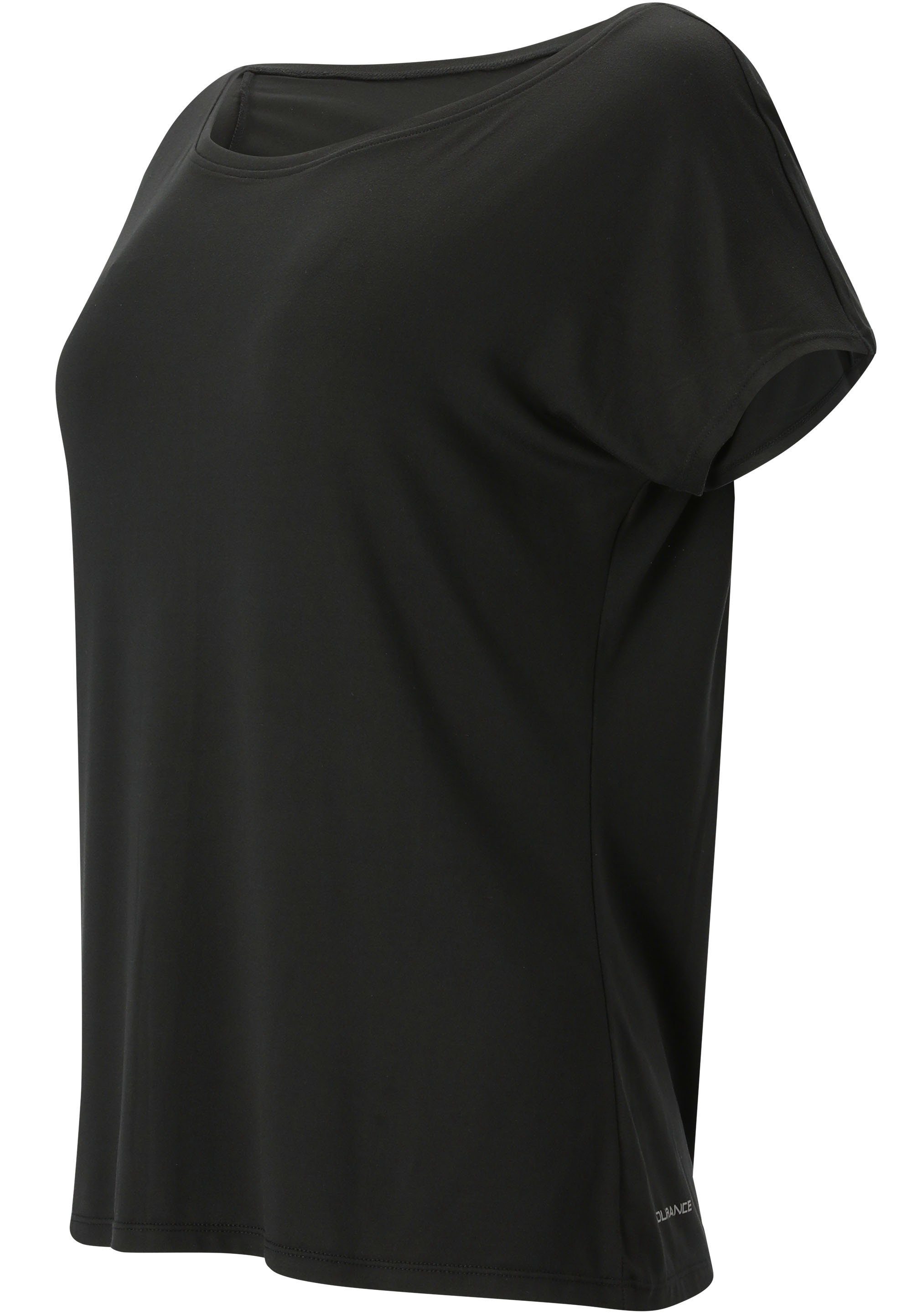 ENDURANCE T-Shirt Carrolli (1-tlg) mit schwarz Quick Funktion Dry