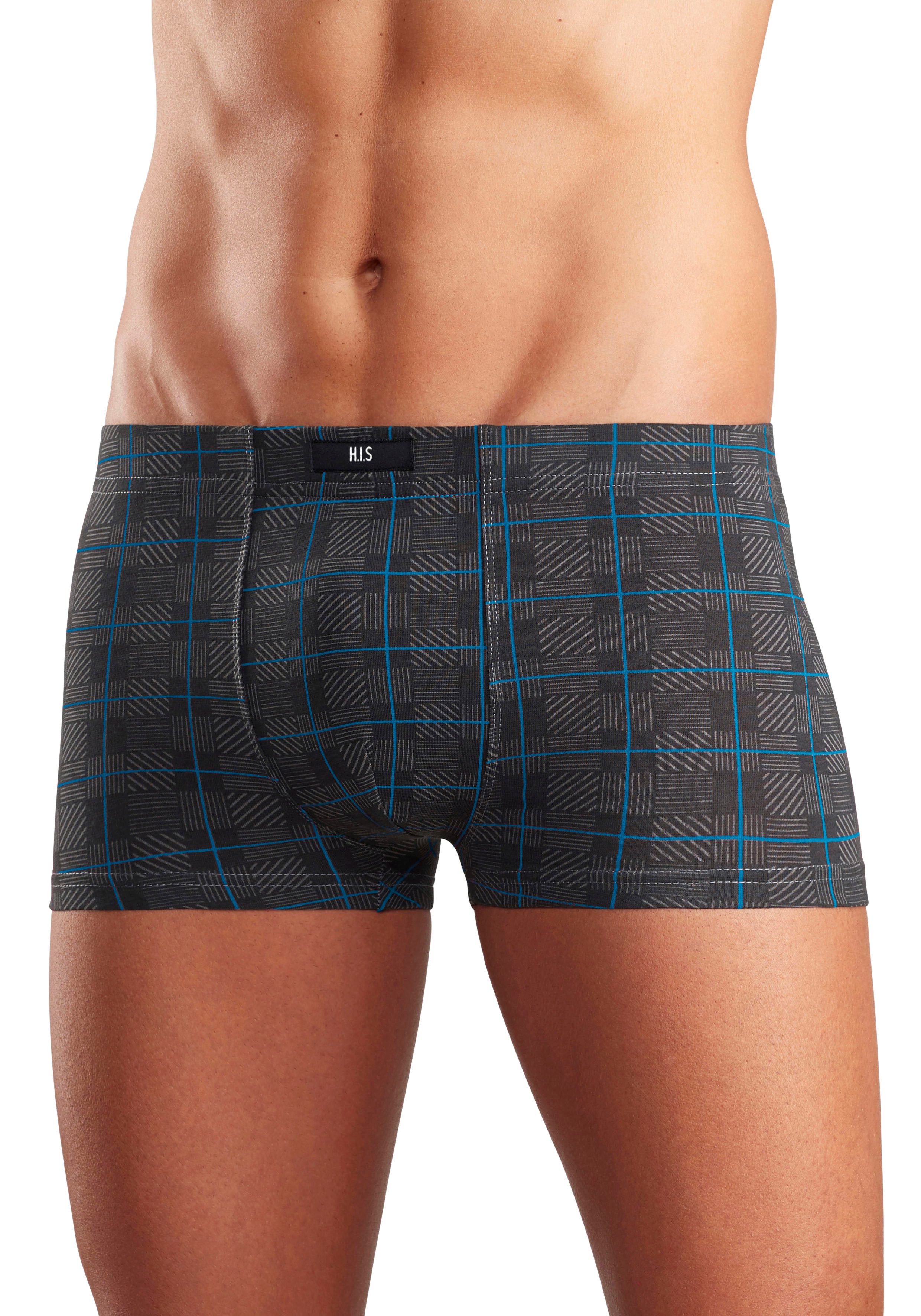 H.I.S Hipster (Packung, 5-St) knapp sitzende Boxershorts aus Baumwoll-Stretch