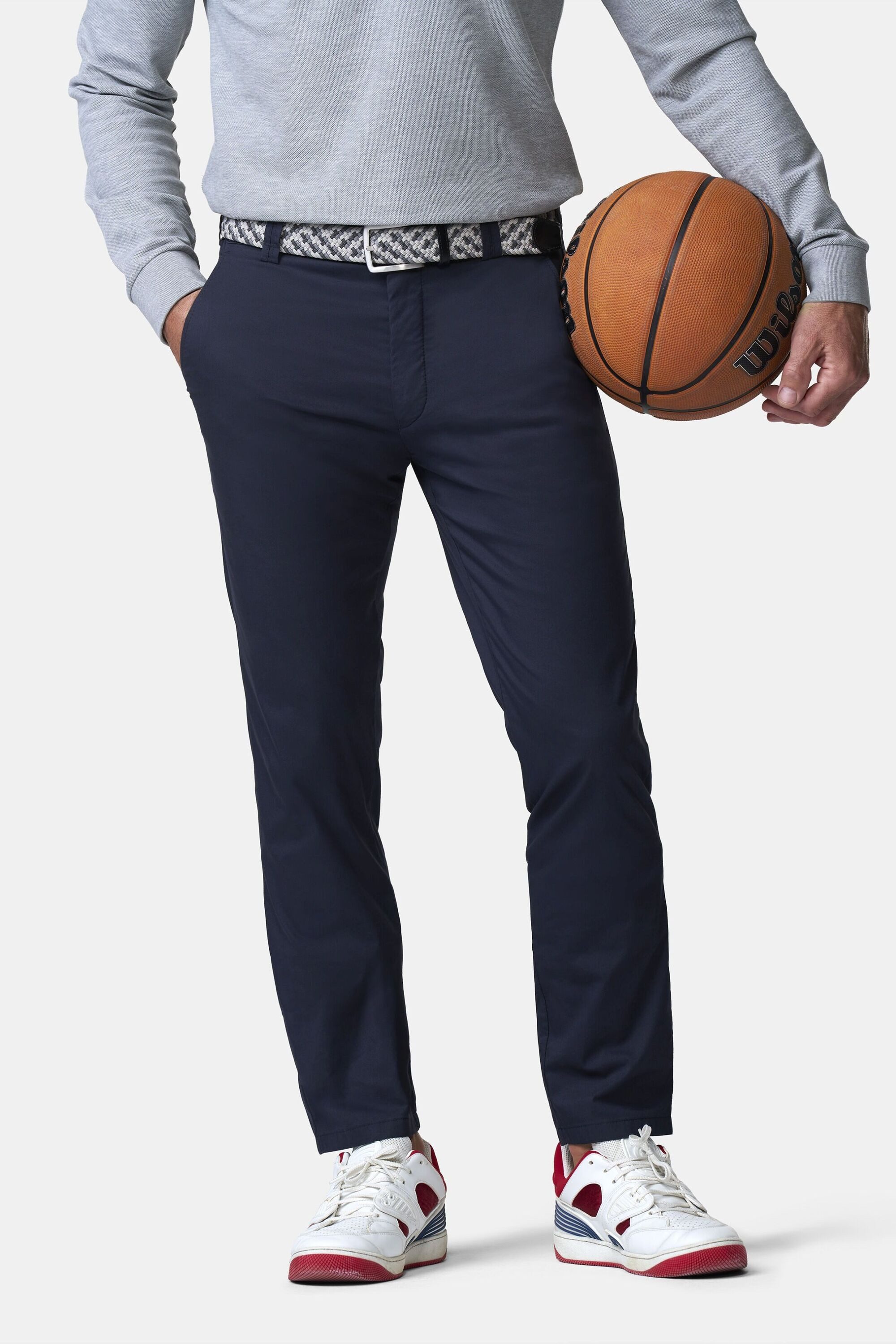 MEYER Chinos Bonn 1-8137 aus Bio-Baumwolle