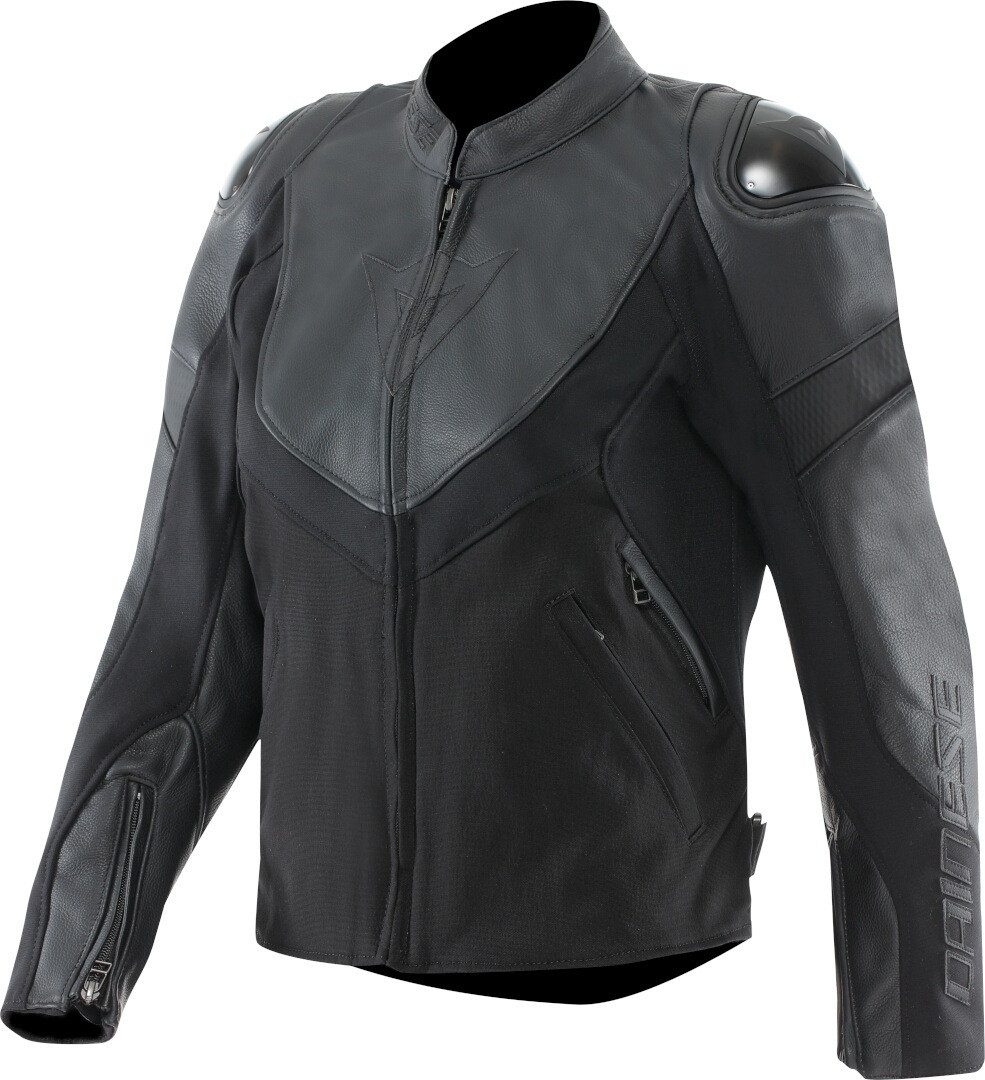 Dainese Motorradjacke Iperattiva Damen Motorrad Leder-/Textiljacke Wasserdicht protektoren wasserdichte
