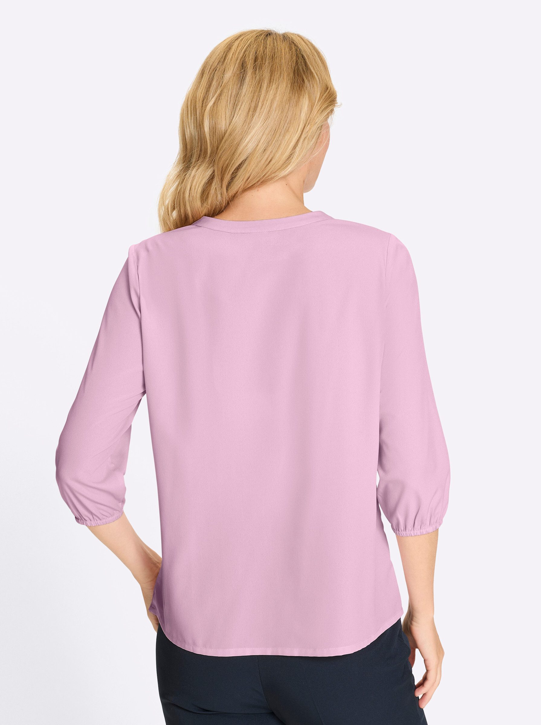 Sieh an! Klassische Bluse 3/4-Arm-Bluse 3/4-Arm günstig online kaufen