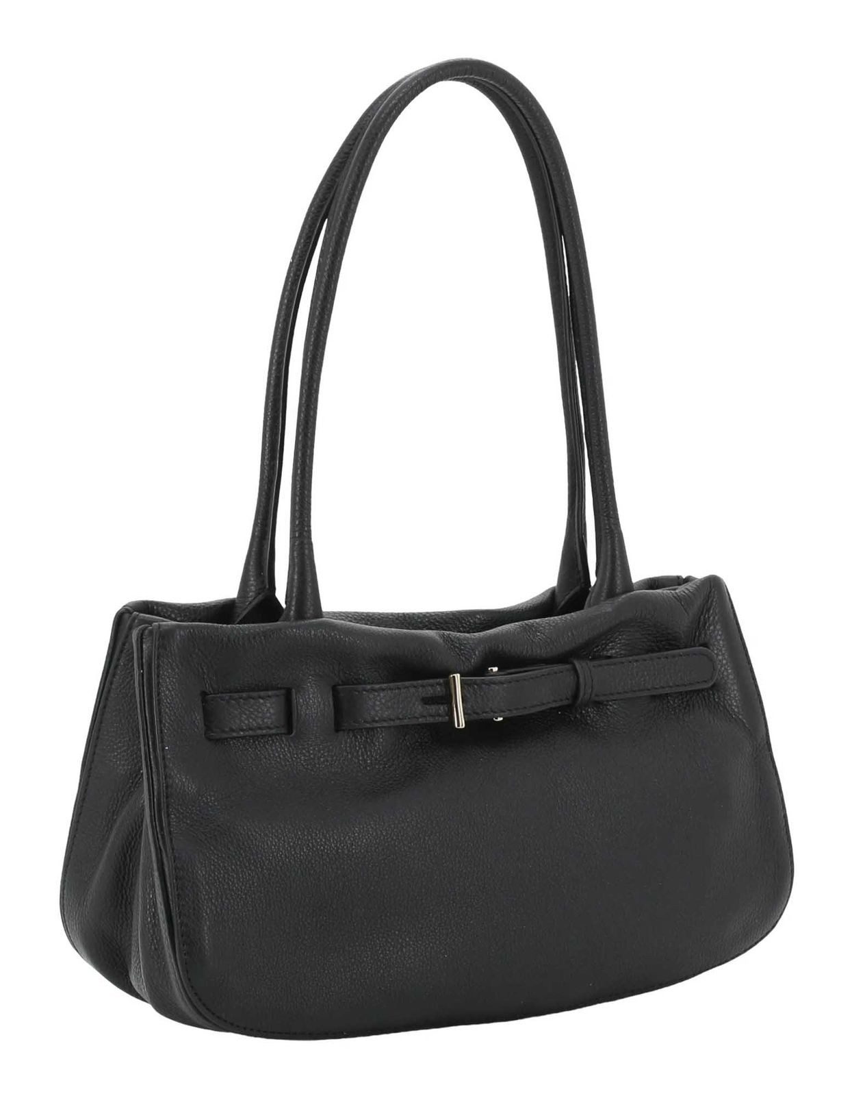 Abro Schultertasche Shoulder Bag Jill, aus echtem Rindsleder