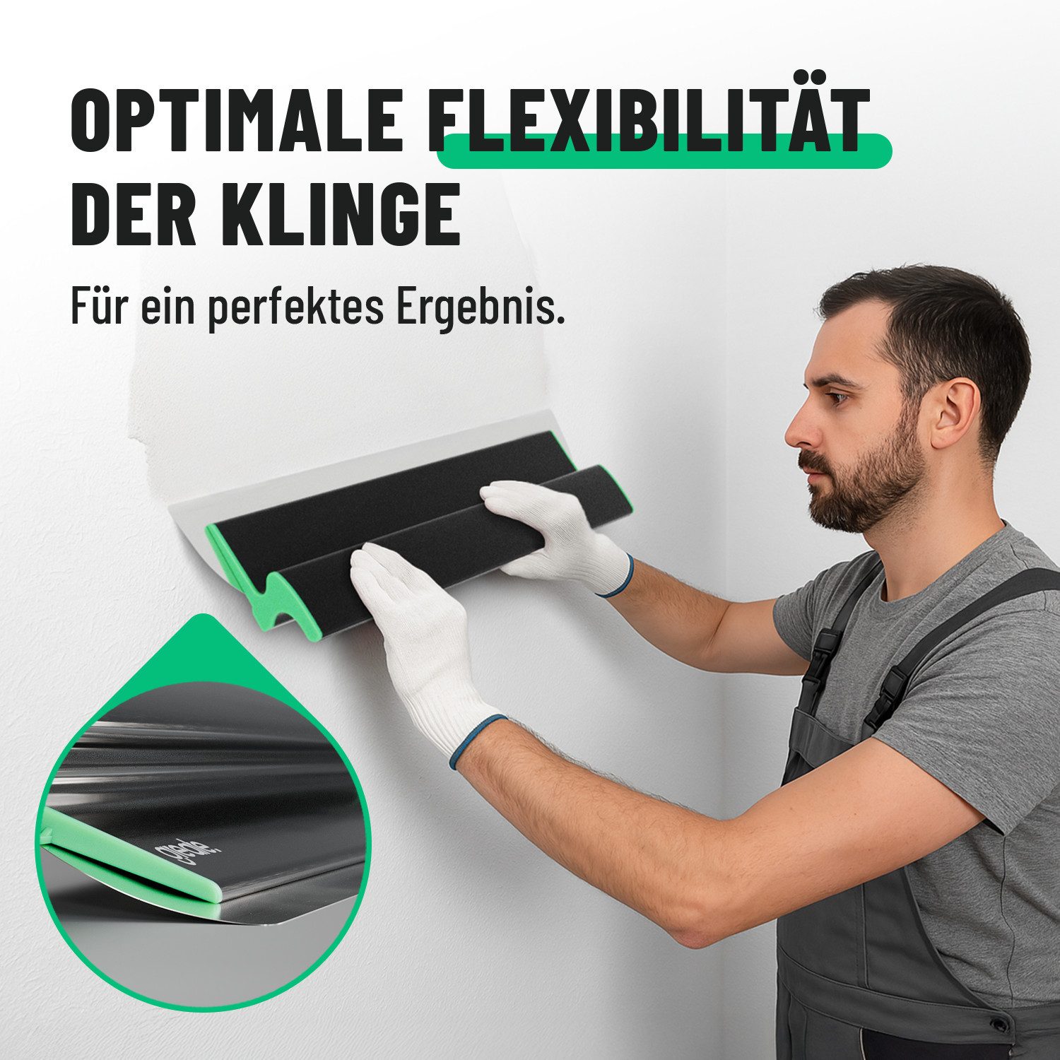 greate. Flächenspachtel Flächenspachtel 600mm - Glättspachtel für ansatzfreies Spachteln (1-St)