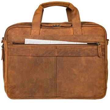 STILORD Aktentasche "Arnold" Geräumige Laptoptasche Leder