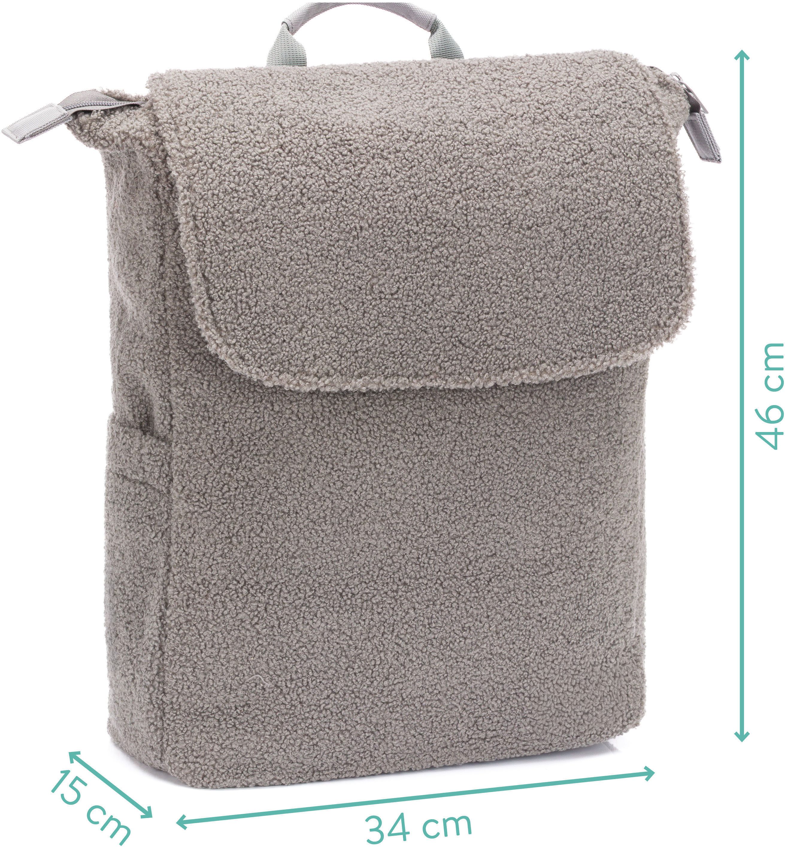 Fillikid Wickelrucksack Teddy, inkl. Wickeltunterlage