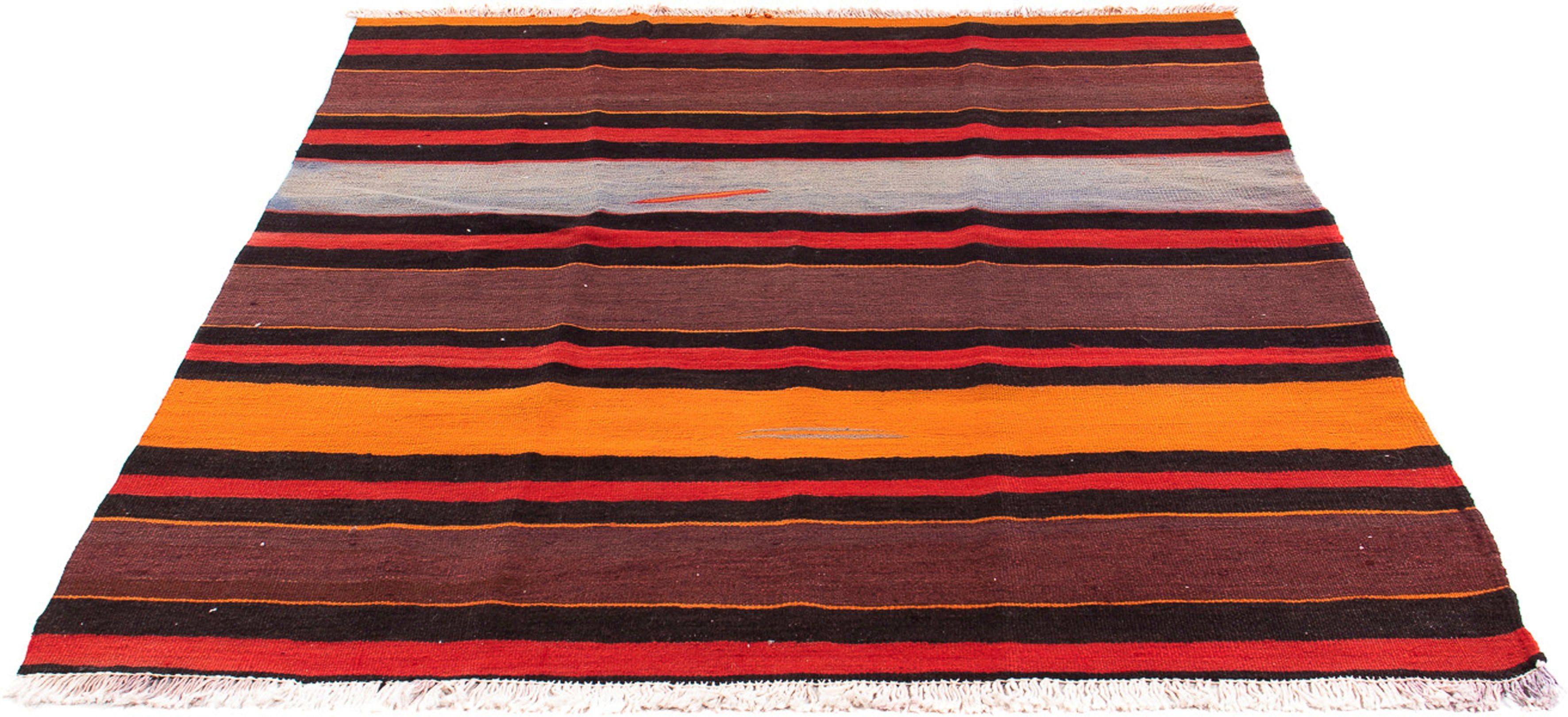 Wollteppich Kelim - Old - 150 x 140 cm - mehrfarbig, morgenland, rechteckig, Höhe: 5 mm, Wohnzimmer, Einzelstück