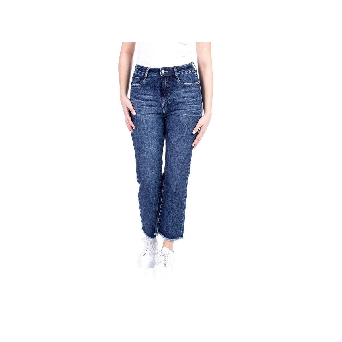 Blue Monkey 5-Pocket-Jeans uni (1-tlg)