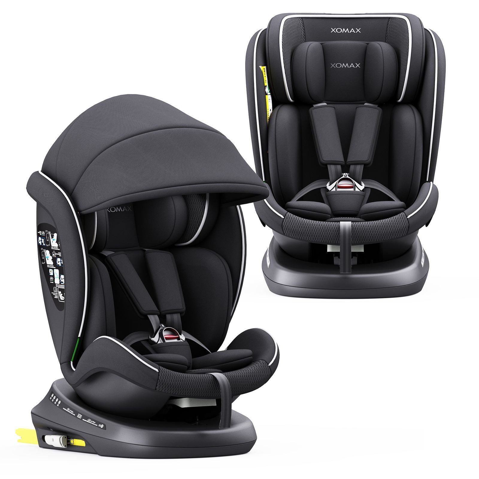 XOMAX Autokindersitz, ab: ab Geburt, bis: 12 Jahren, (1-tlg)