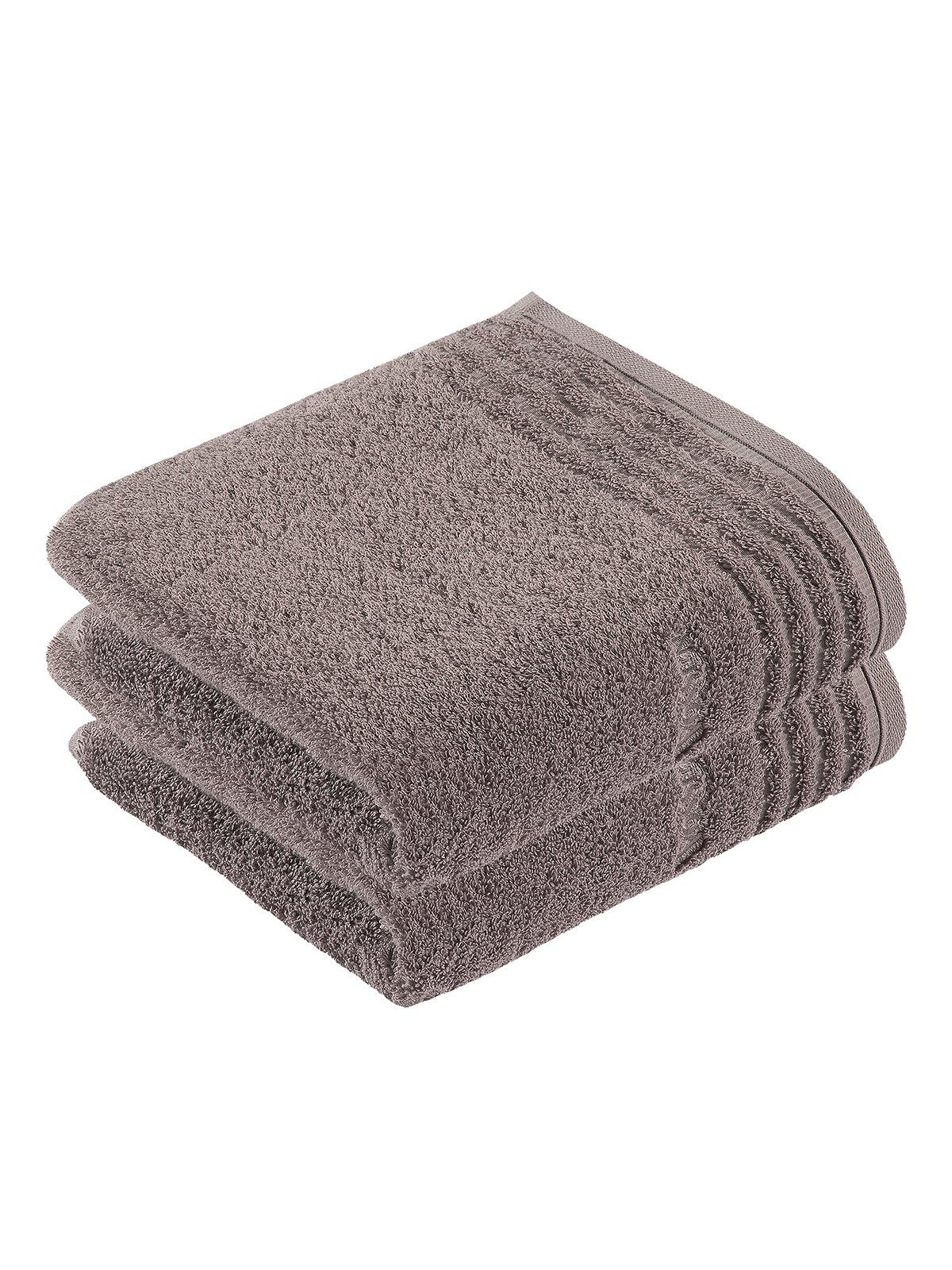 Vossen Handtücher 2er Pack Handtuch 50 x 100 cm Vienna Style Superso, Frottier (Spar-Set, 2-St), Vegan