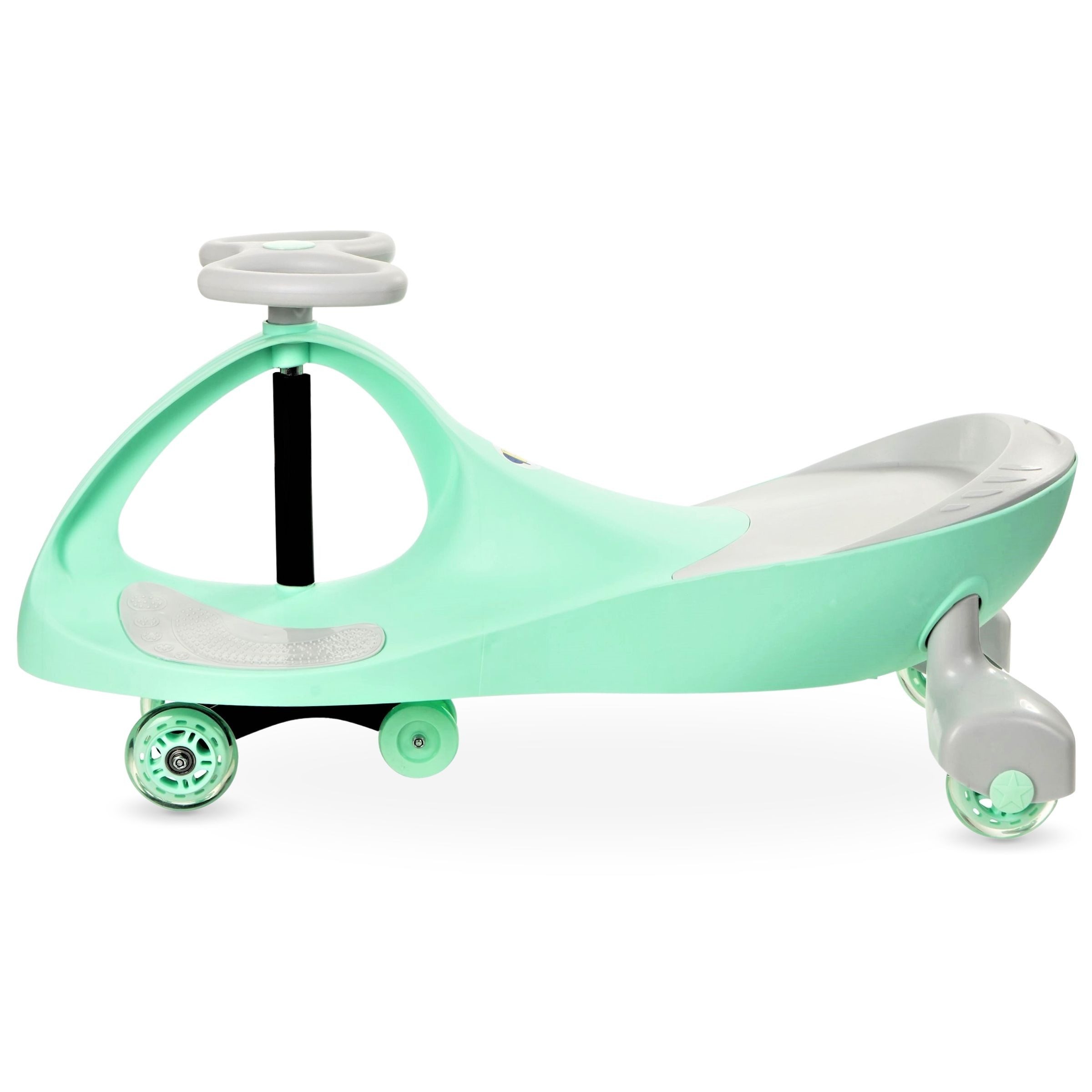 TWISTCAR Pedal Car for Children – Pastelove Mint Green Light-Up Wheels