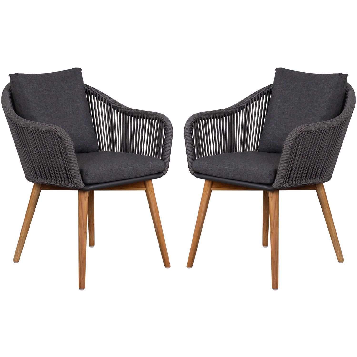 bene living Gartenstuhl Diningsessel Solana Rope günstig online kaufen
