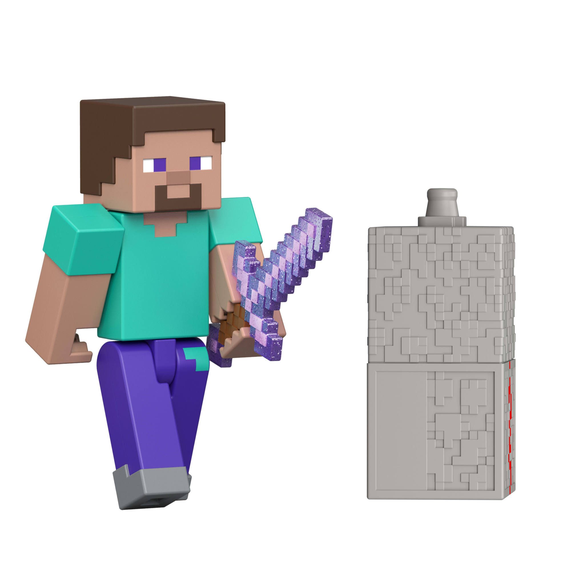 Mattel® Spielfigur Minecraft 3.25" CORE FIG Steve