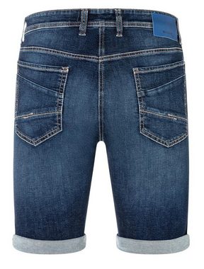 MAC 5-Pocket-Jeans MAC GARVIN SHORT dark blue 3D wash 6694-00-1980 H777