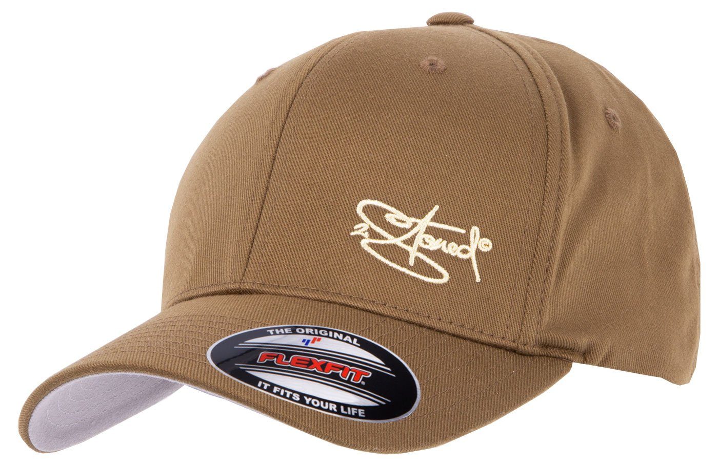 2Stoned Baseball Cap Flexfit Cap mit Stick Classic Logo für Damen, Herren und Kinder hinten geschlossen, verstärkte Front, mittleres Profil
