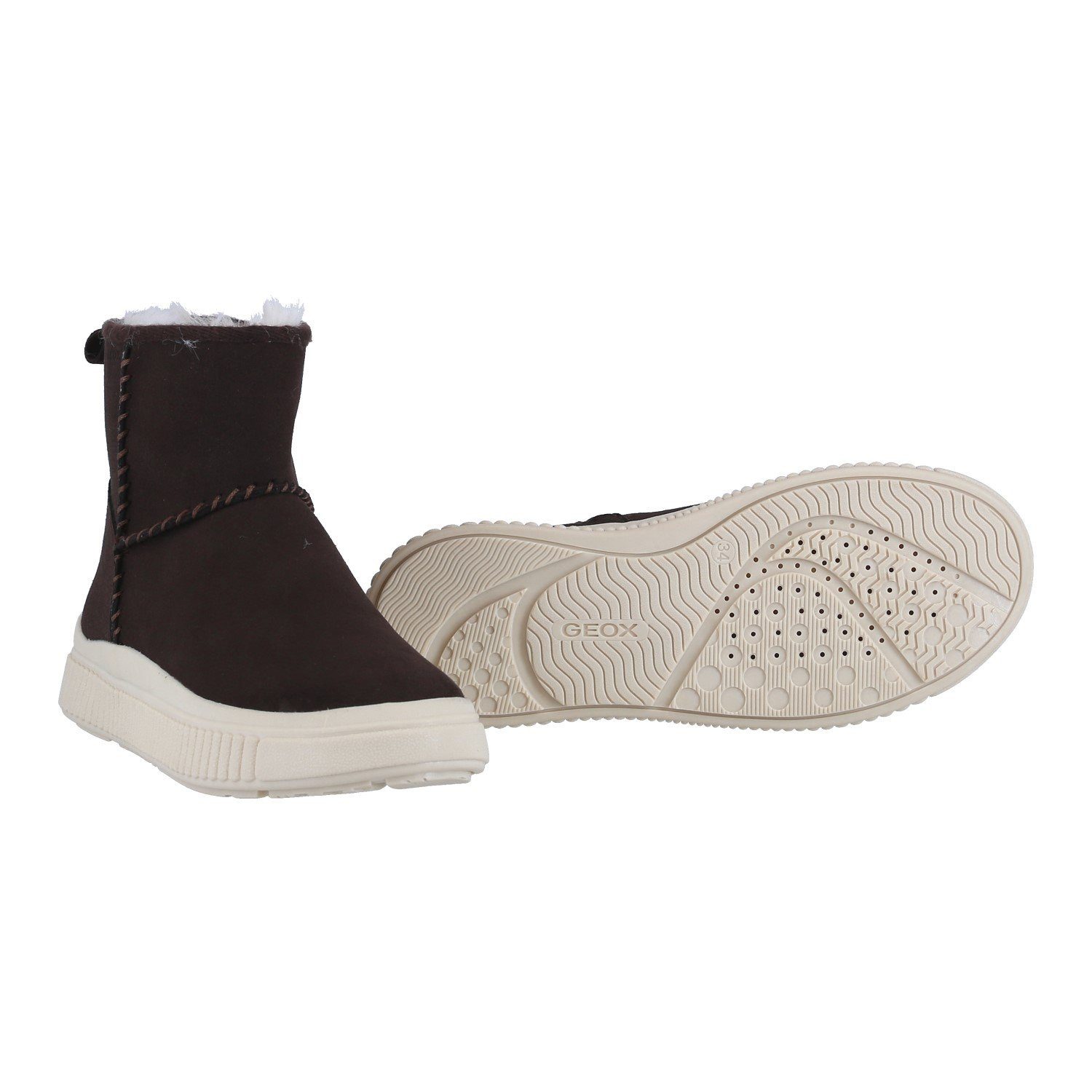 Geox Stiefelette Laquinny A (Veloursleder, warmes günstig online kaufen
