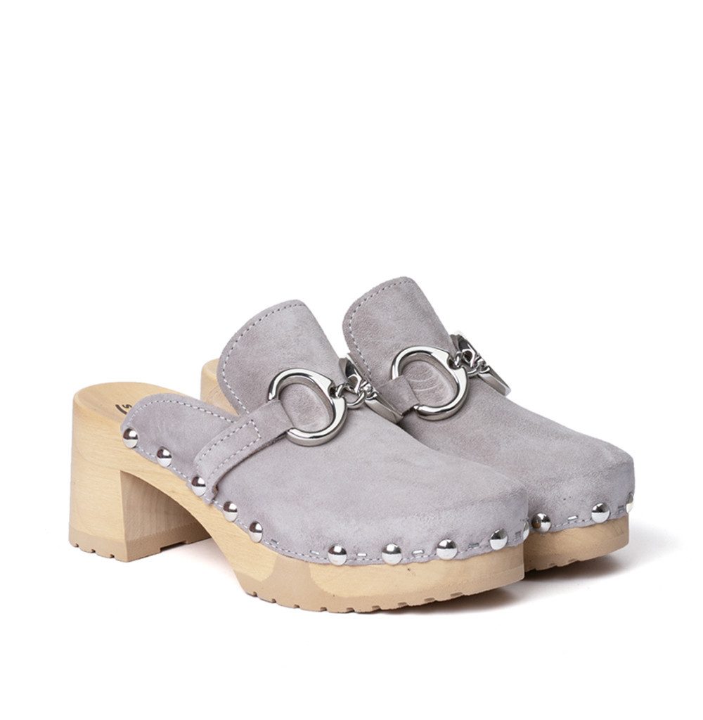 Softclox HIRA Kaschmir grau (natur) Clog günstig online kaufen