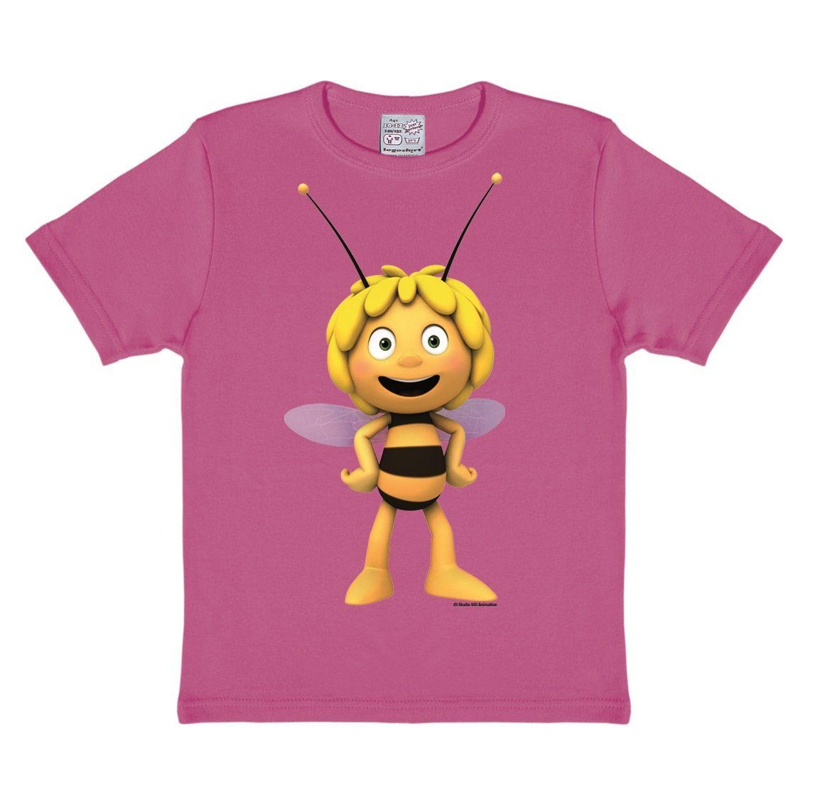 Kinder Kids (Gr. 92 -146) LOGOSHIRT T-Shirt Maja 3D mit tollem Frontprint