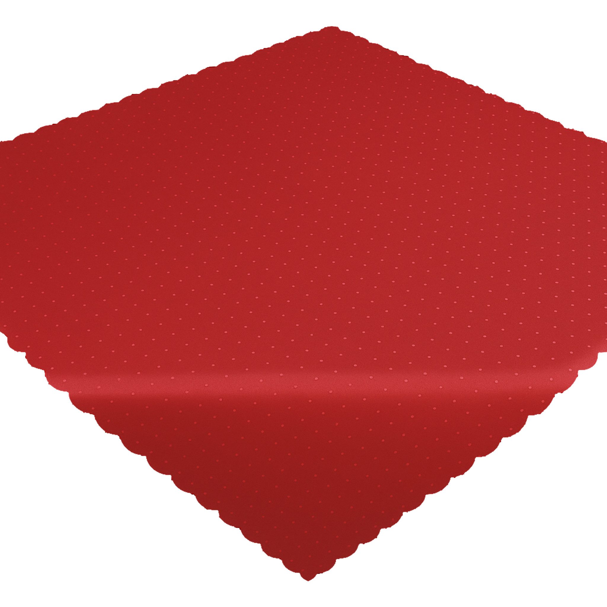 matches21 HOME & HOBBY Tischdecke Tischdecke 90 x 90 cm in Rot für Esstisch günstig online kaufen