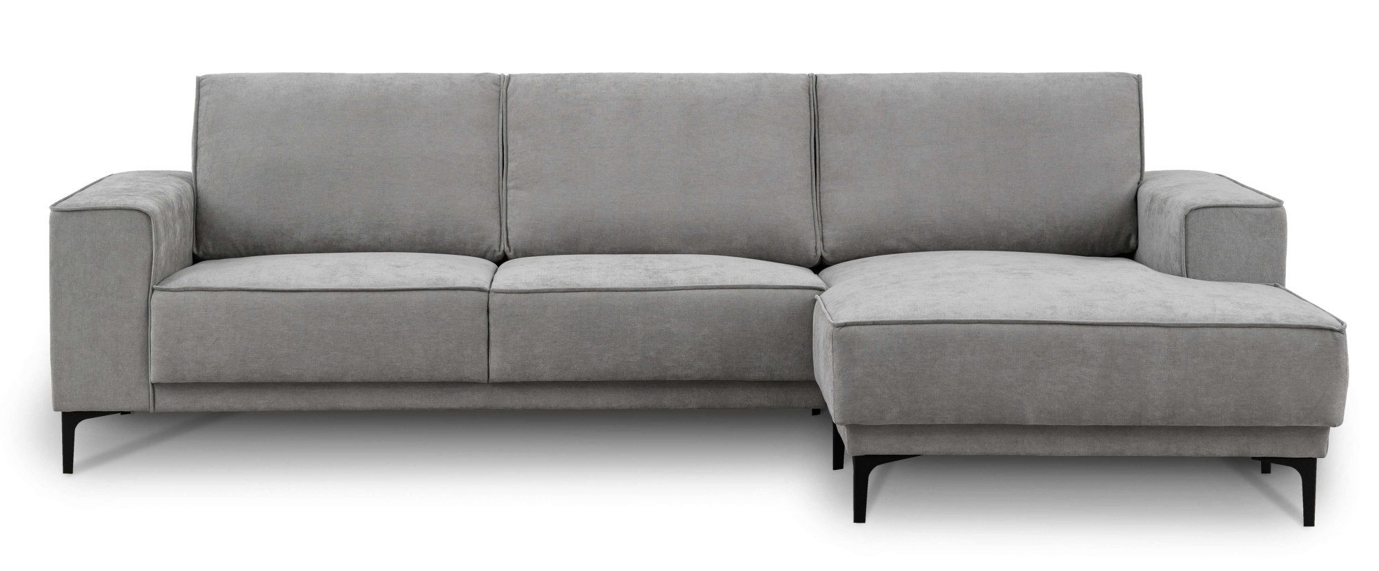OTTO home Ecksofa "Polsterecke Oland, Struktur, Flachgewebe, Luxus-Microfas günstig online kaufen