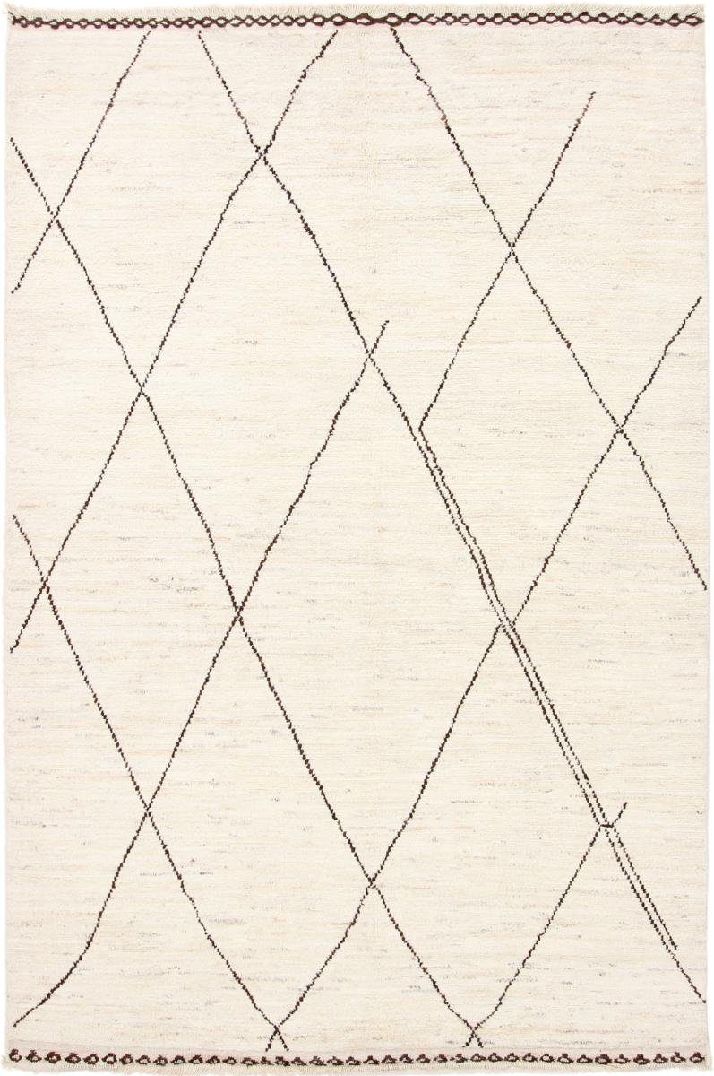 Orientteppich Berber Maroccan 169x259 Handgeknüpfter Moderner Orientteppich, Nain Trading, rechteckig, Höhe: 20 mm